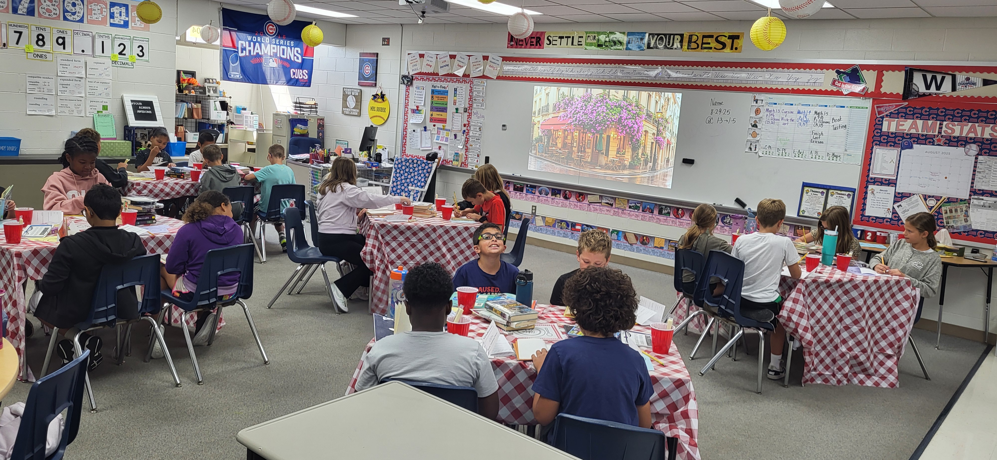 5th Grade Book Tasting