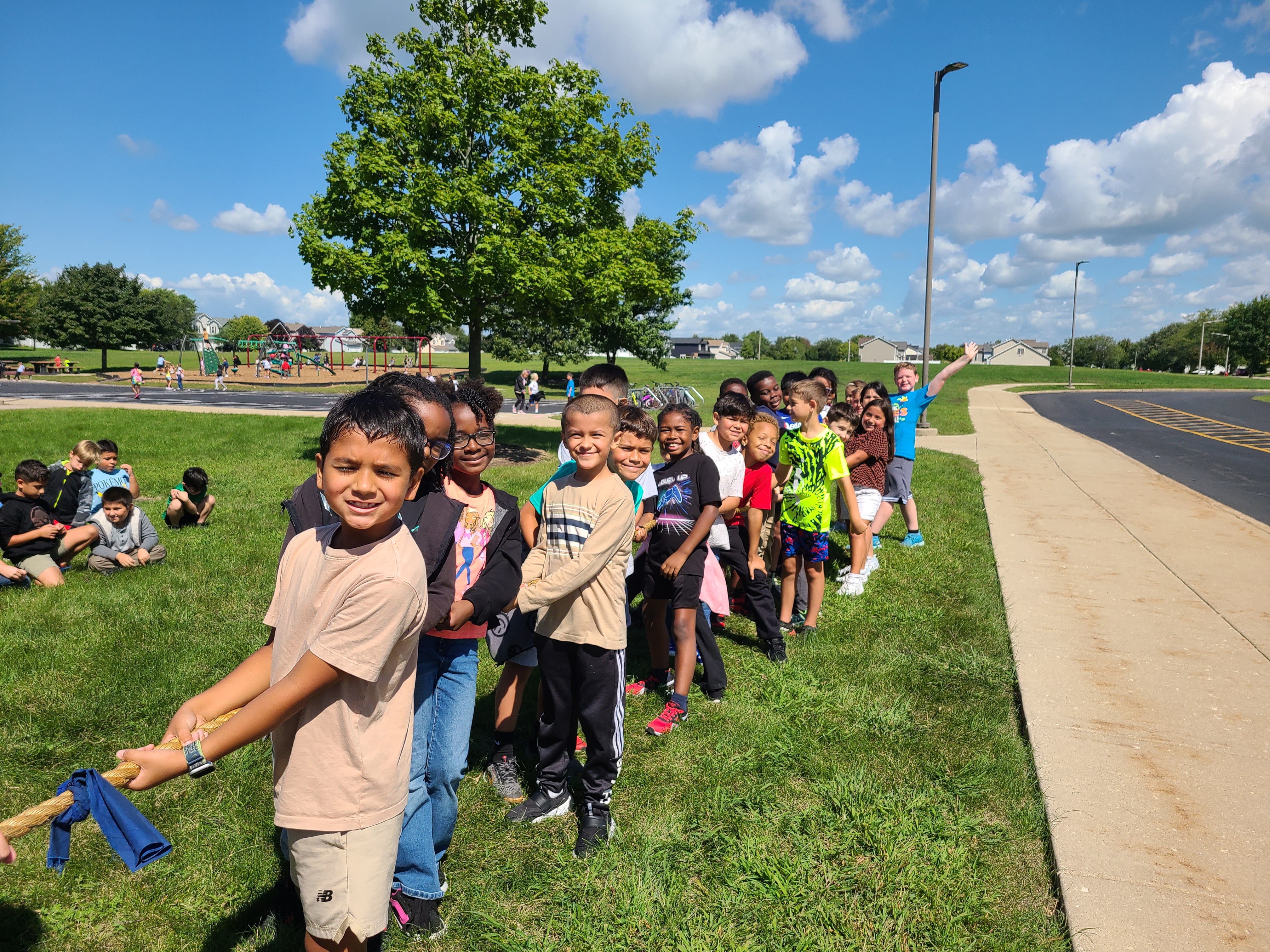 First Day Tug-O-War