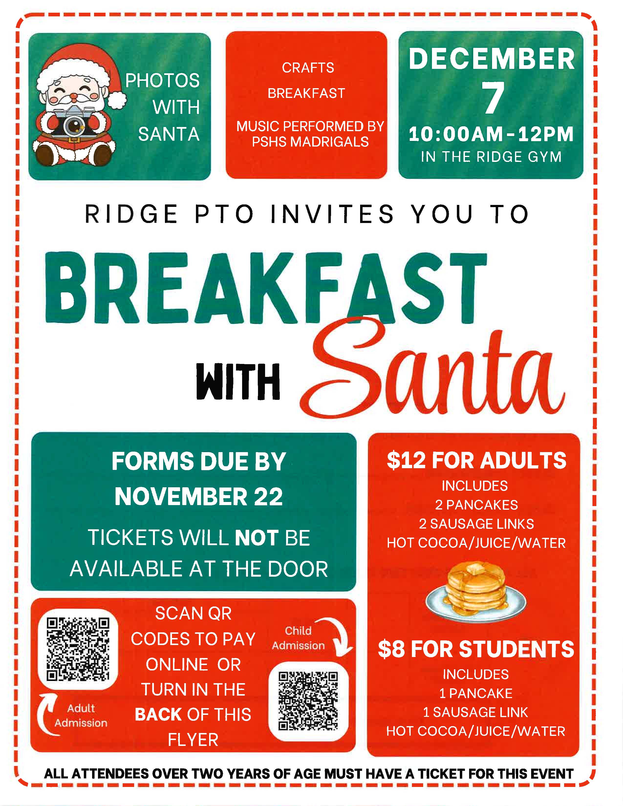 Breakfast with Santa