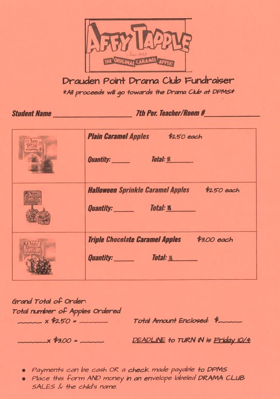 Drama Club Drauden Point Middle School