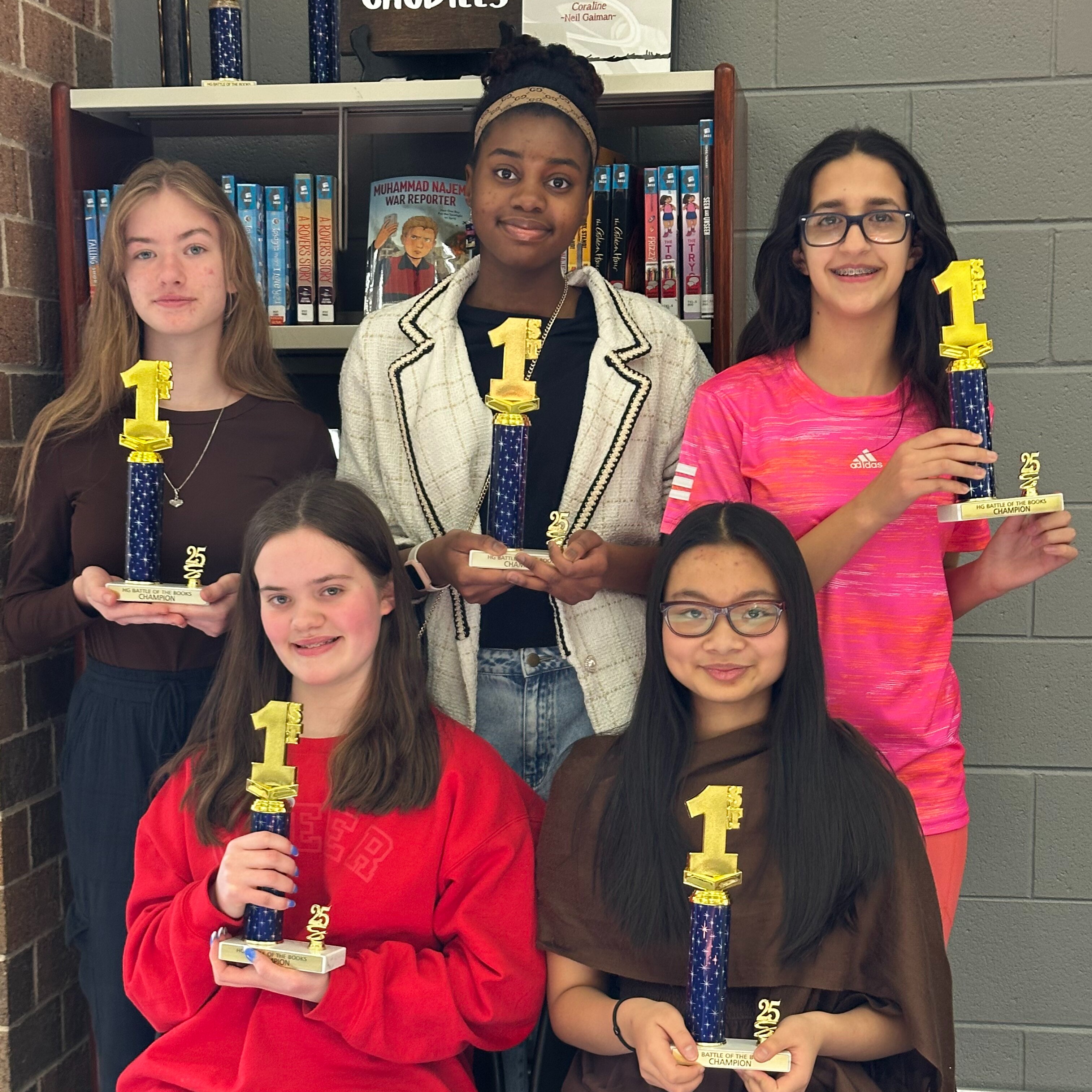 2025 Battle of the Books Champions