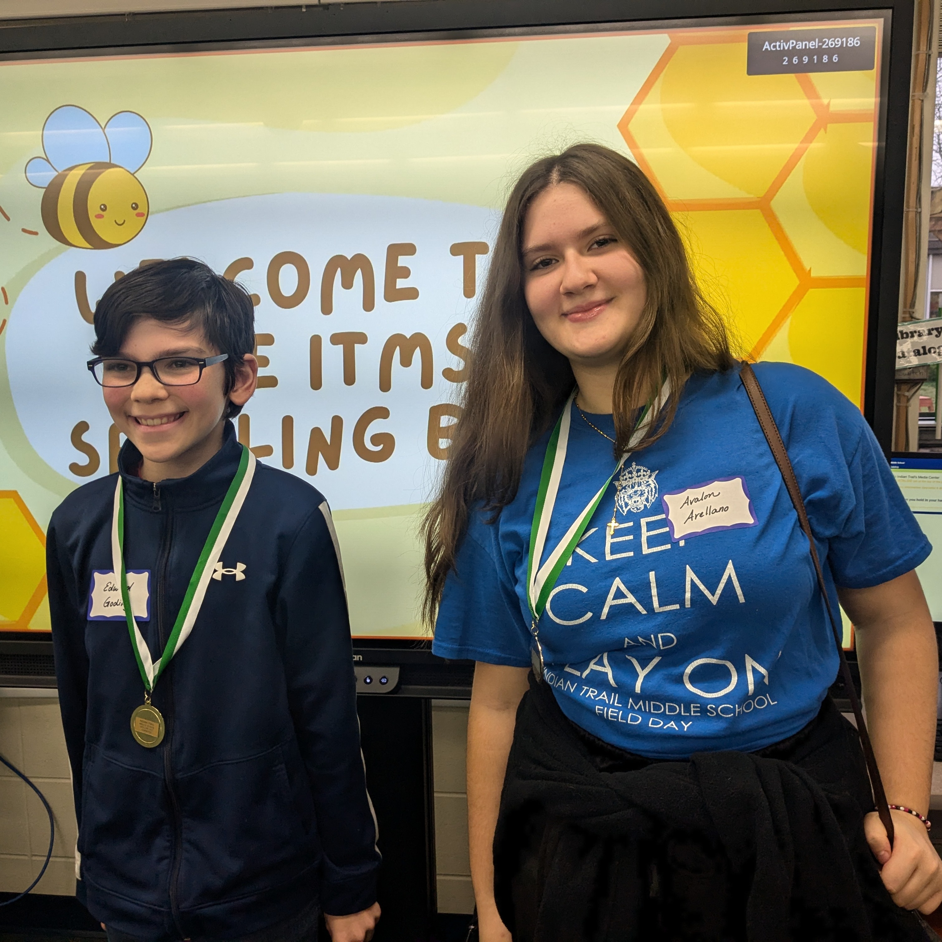 Spelling bee champions