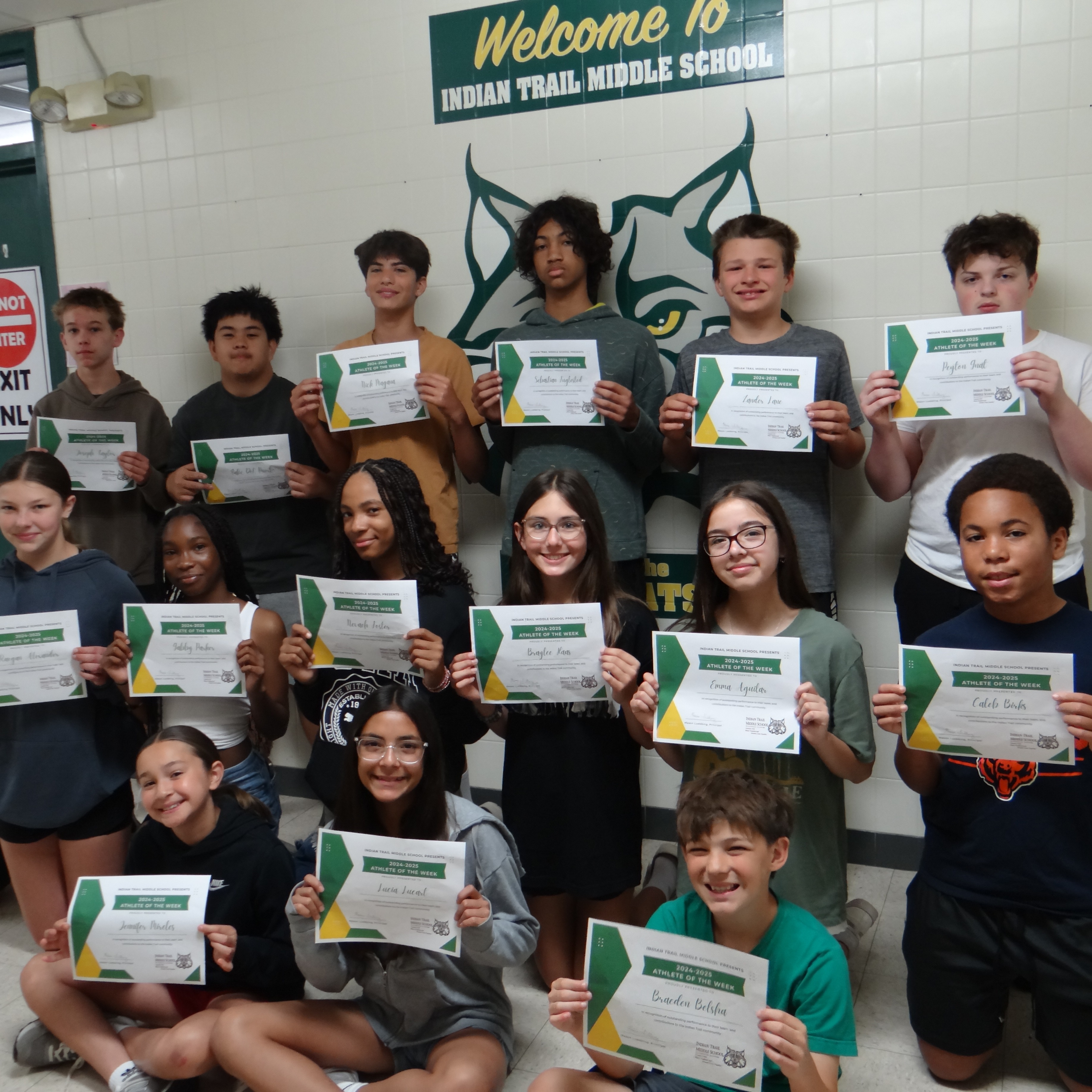 Athletes of the week 