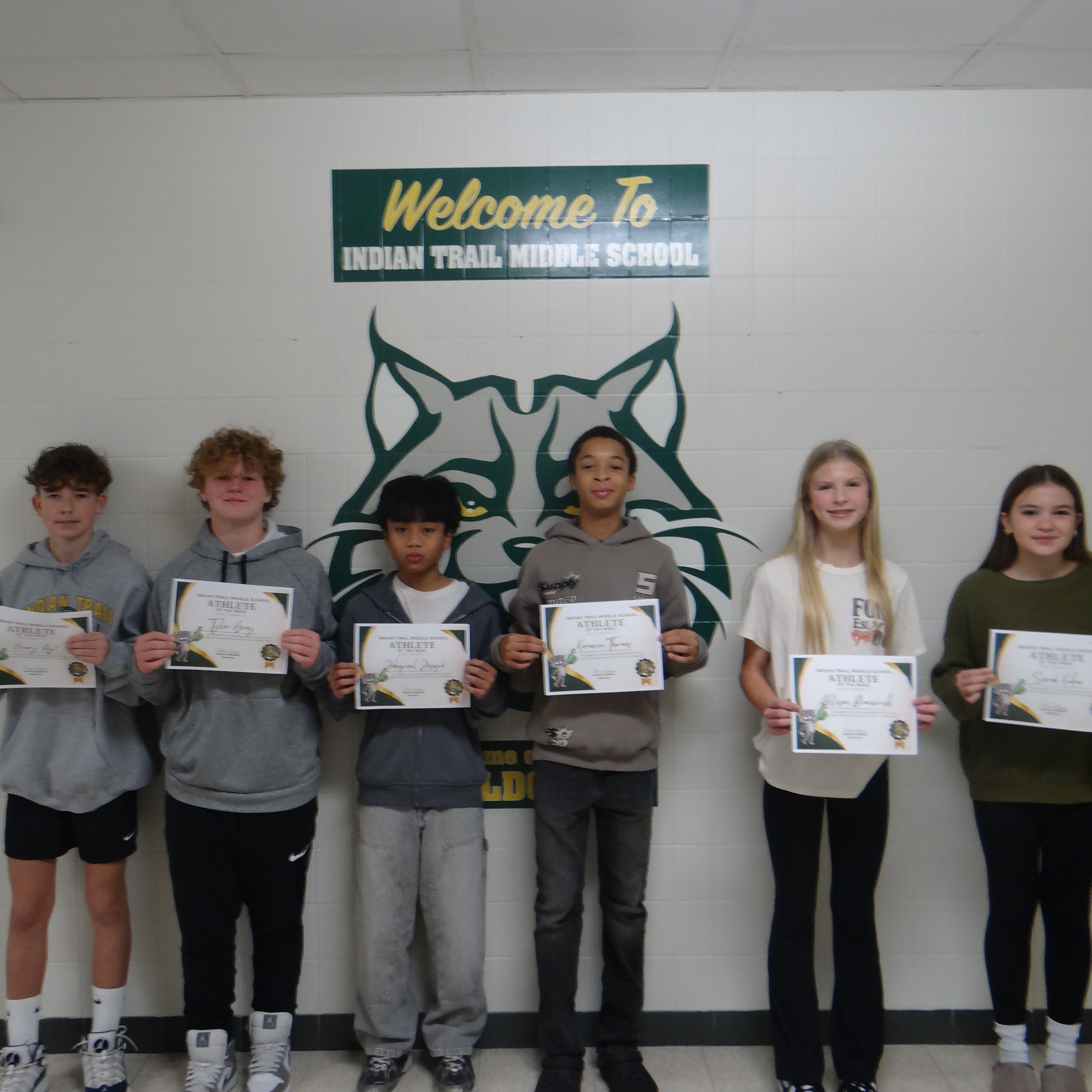 Athletes of the week