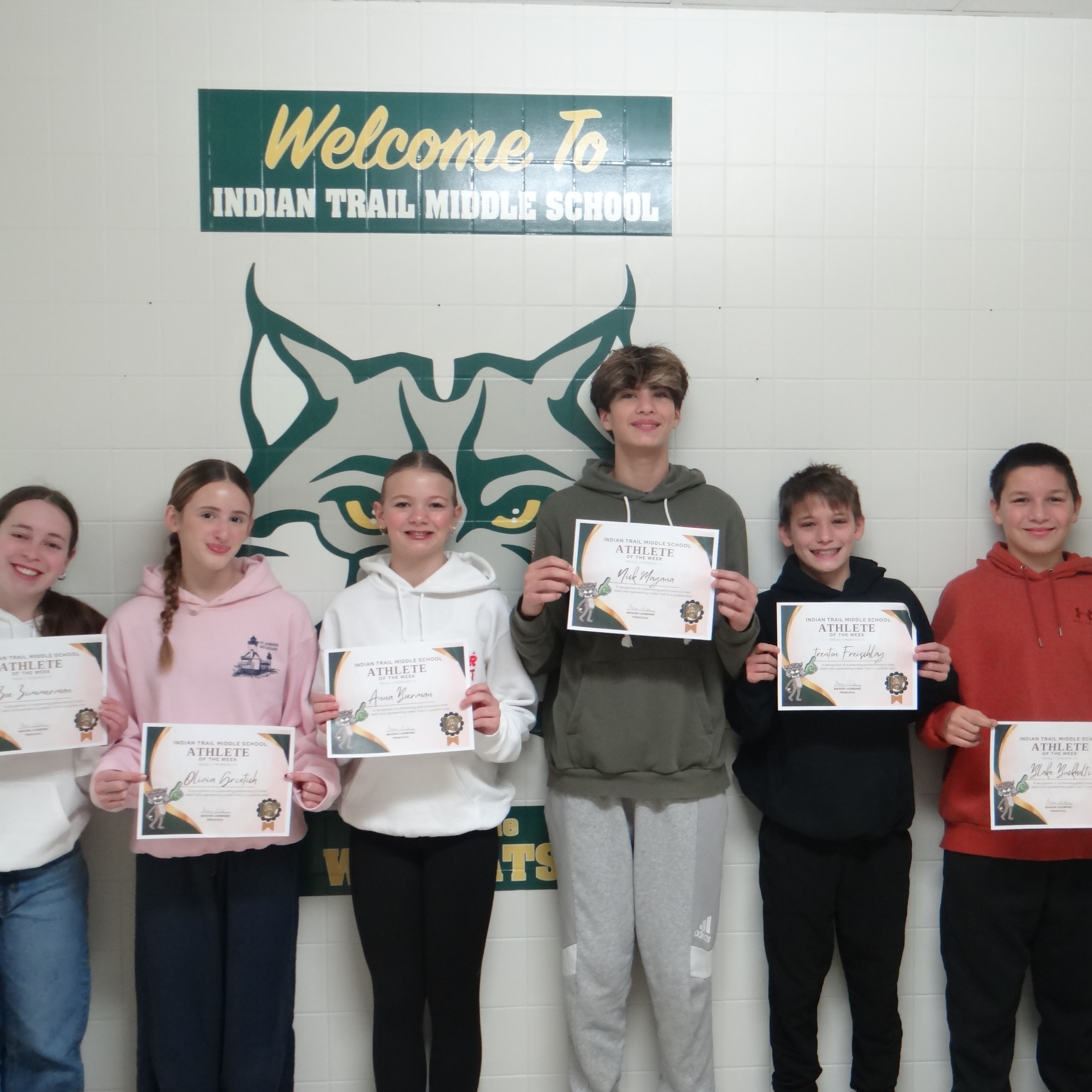 Athletes of the week 