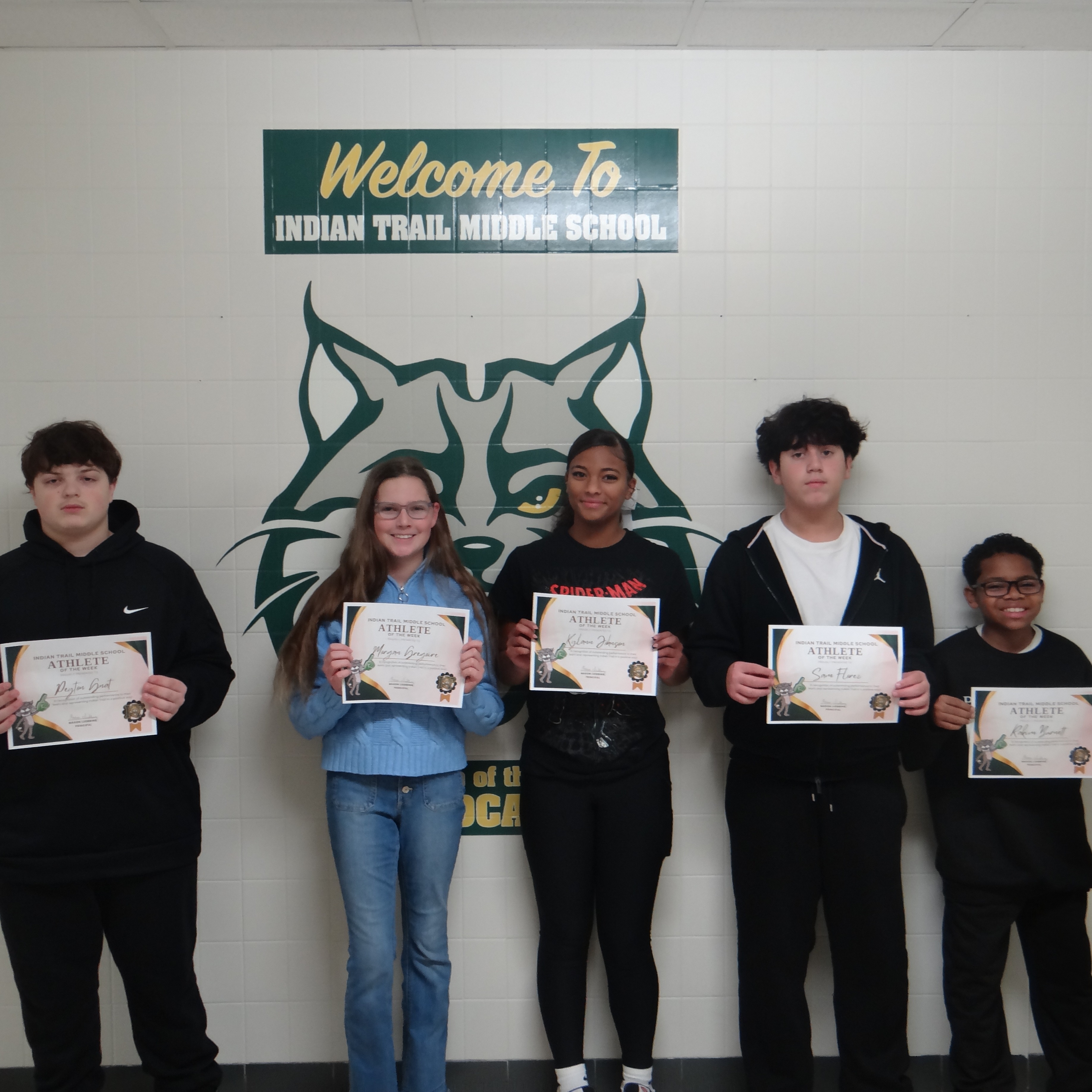 Athletes of the week