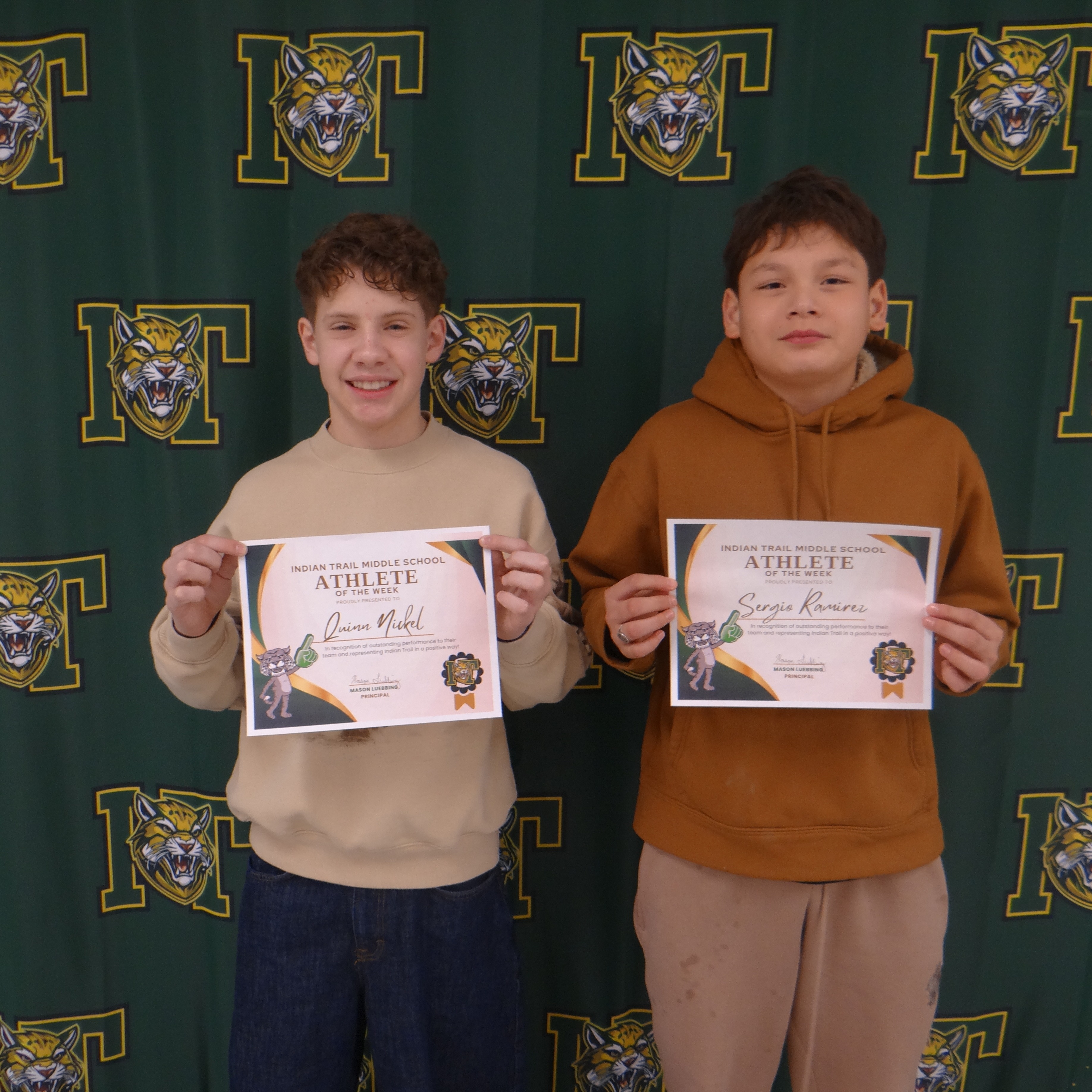 Athletes of the week 