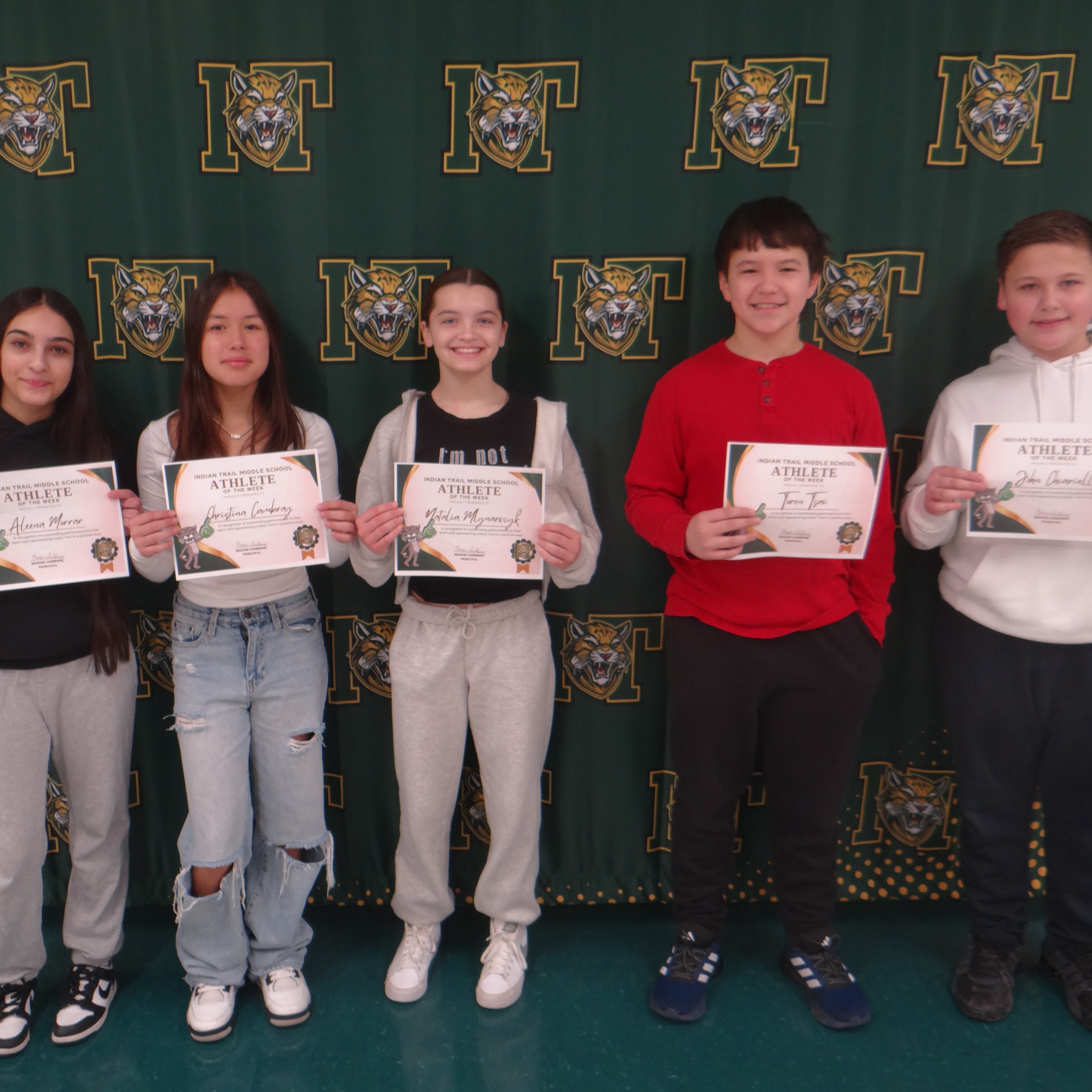 Athletes of the week 