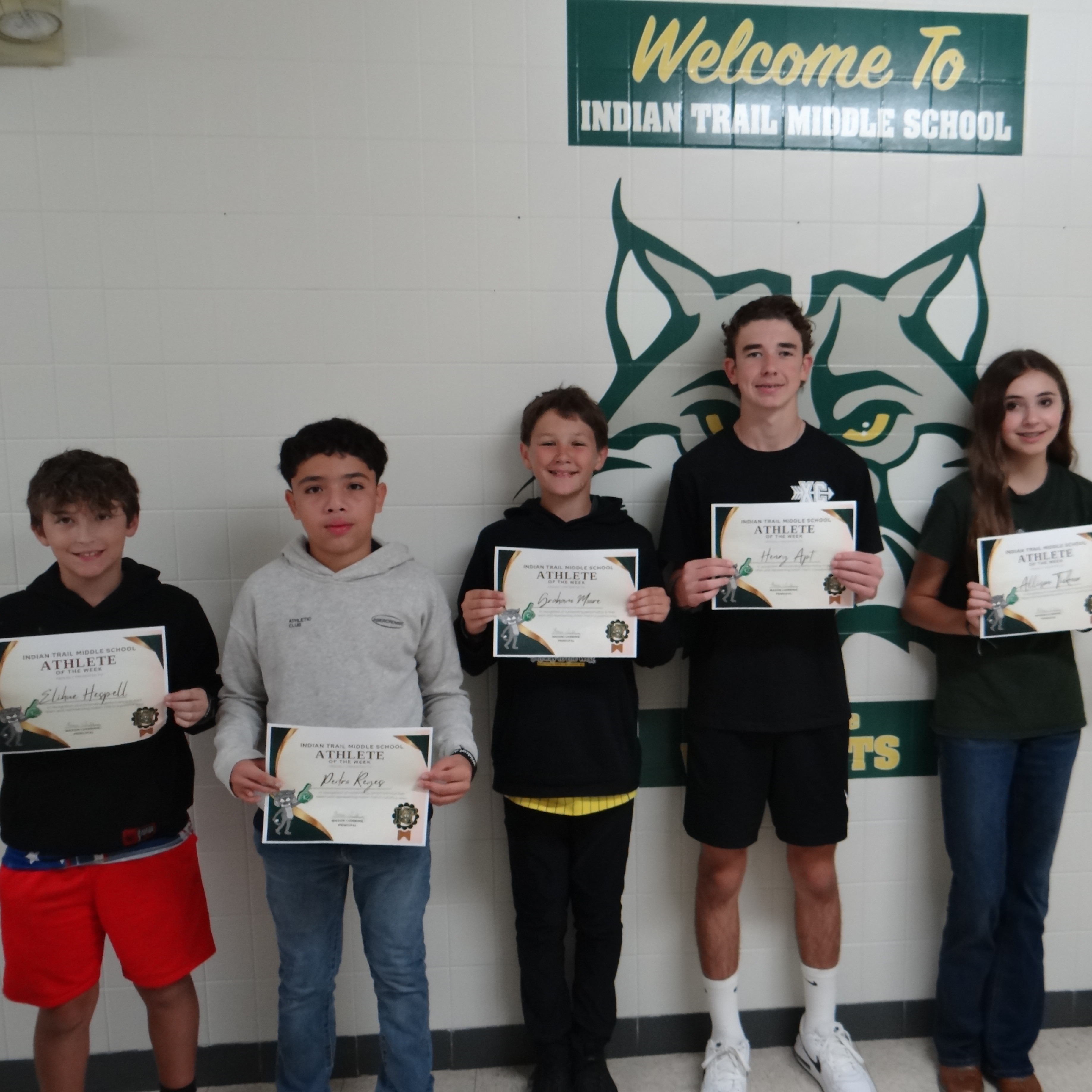 Athletes of the Week (Sept 16th)