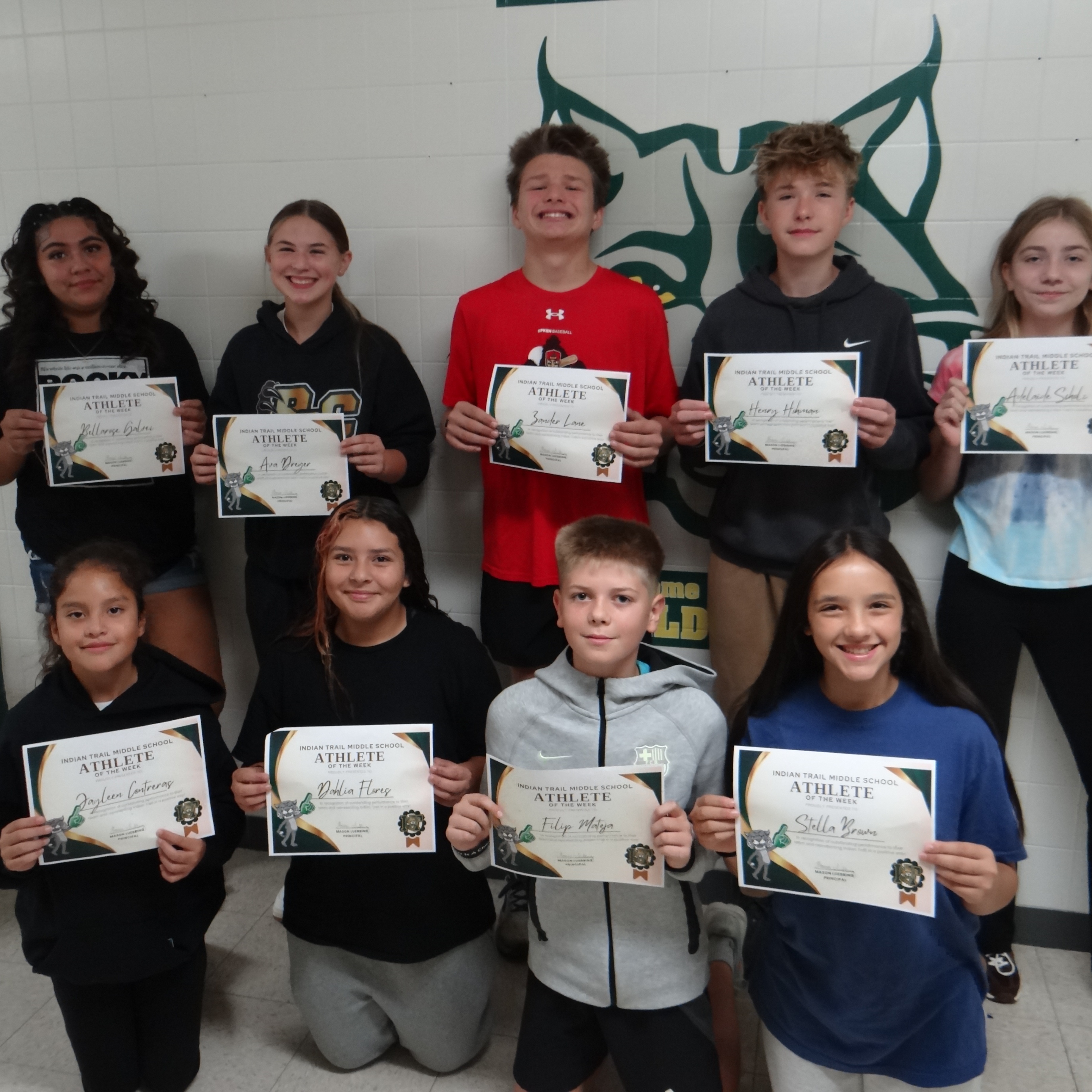 Athletes of the Week (Sept 23rd)