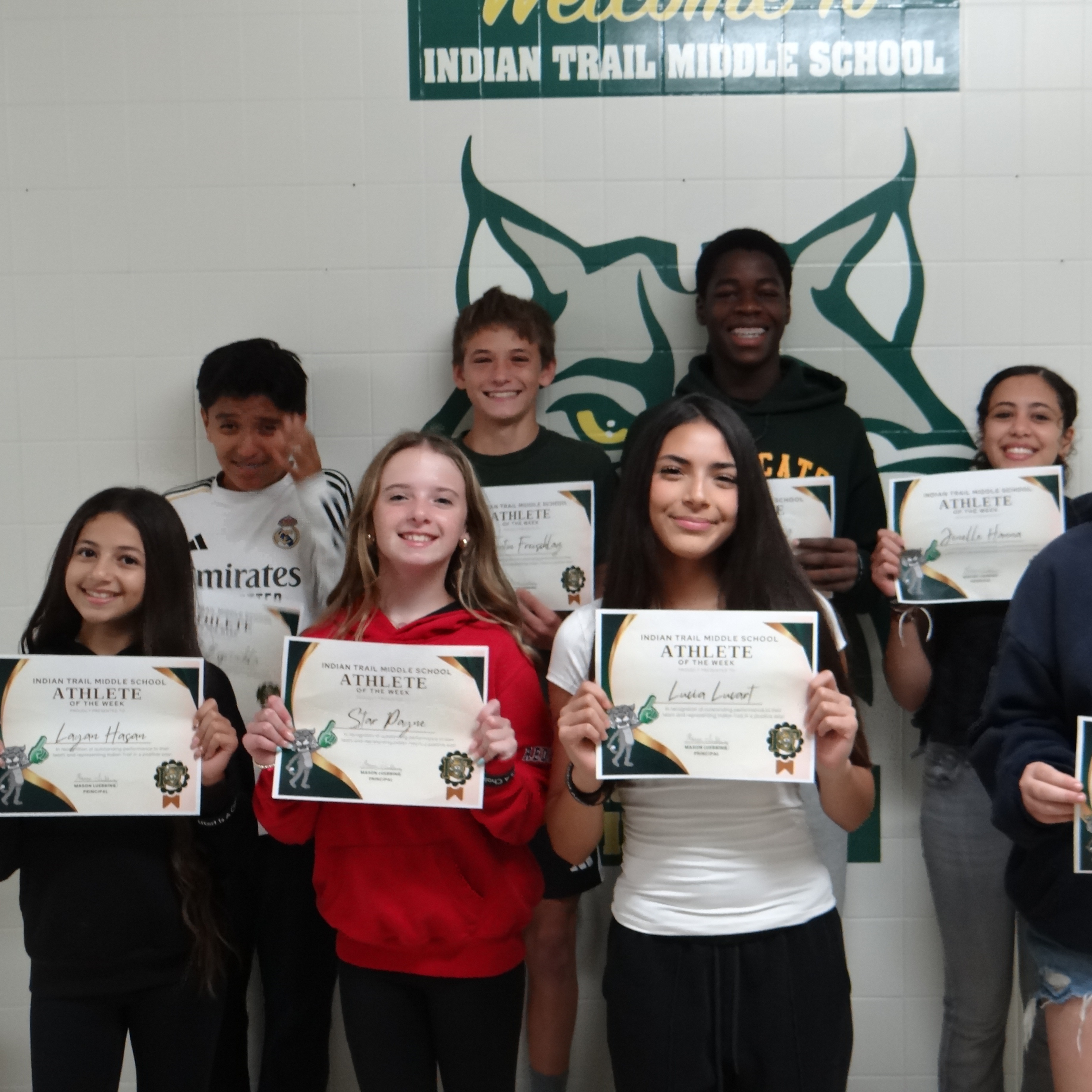 Athletes of the Week (Oct.15)