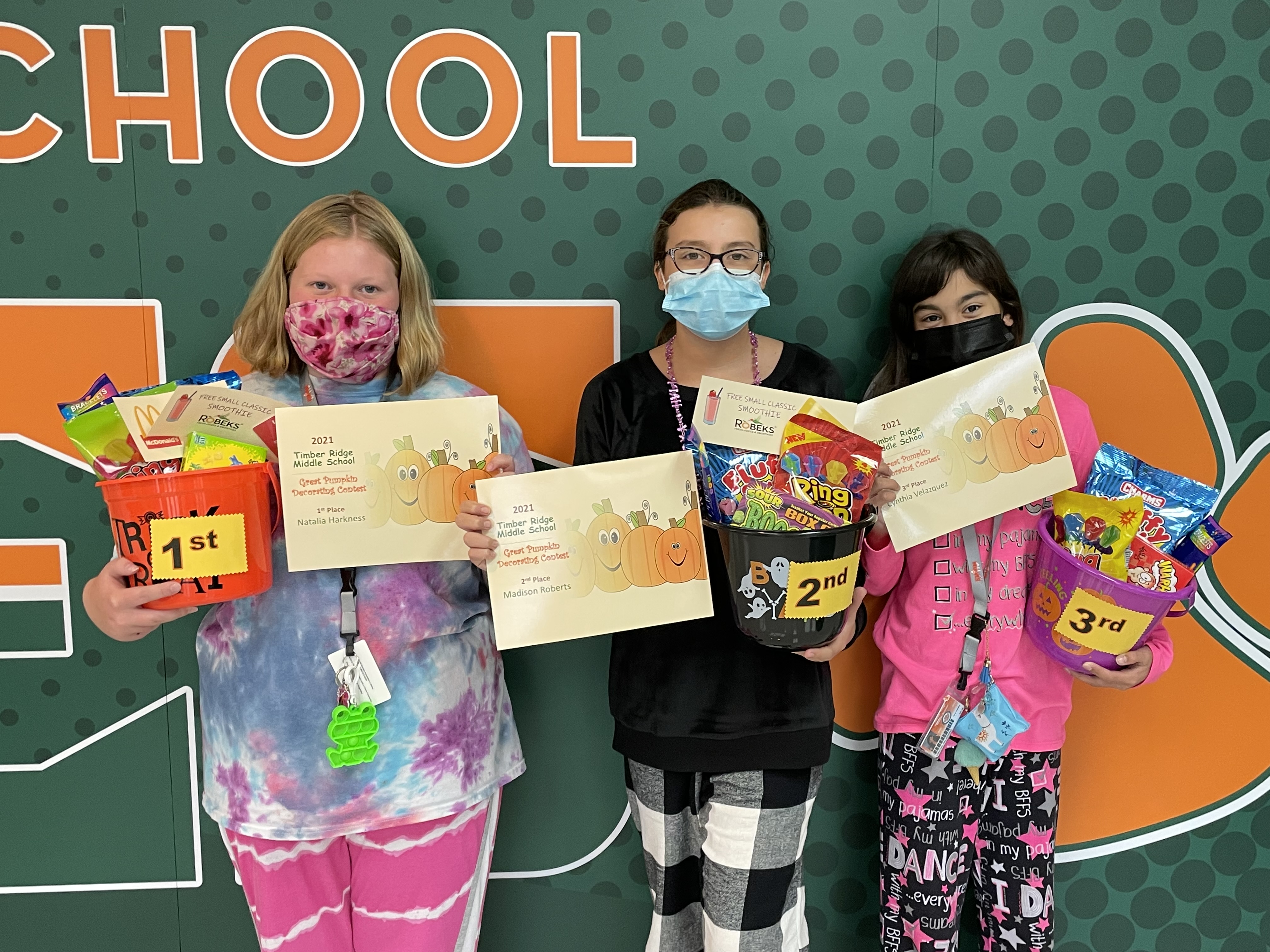 Congratulations to the 2021 Great Pumpkin Decorating Contest Winners!