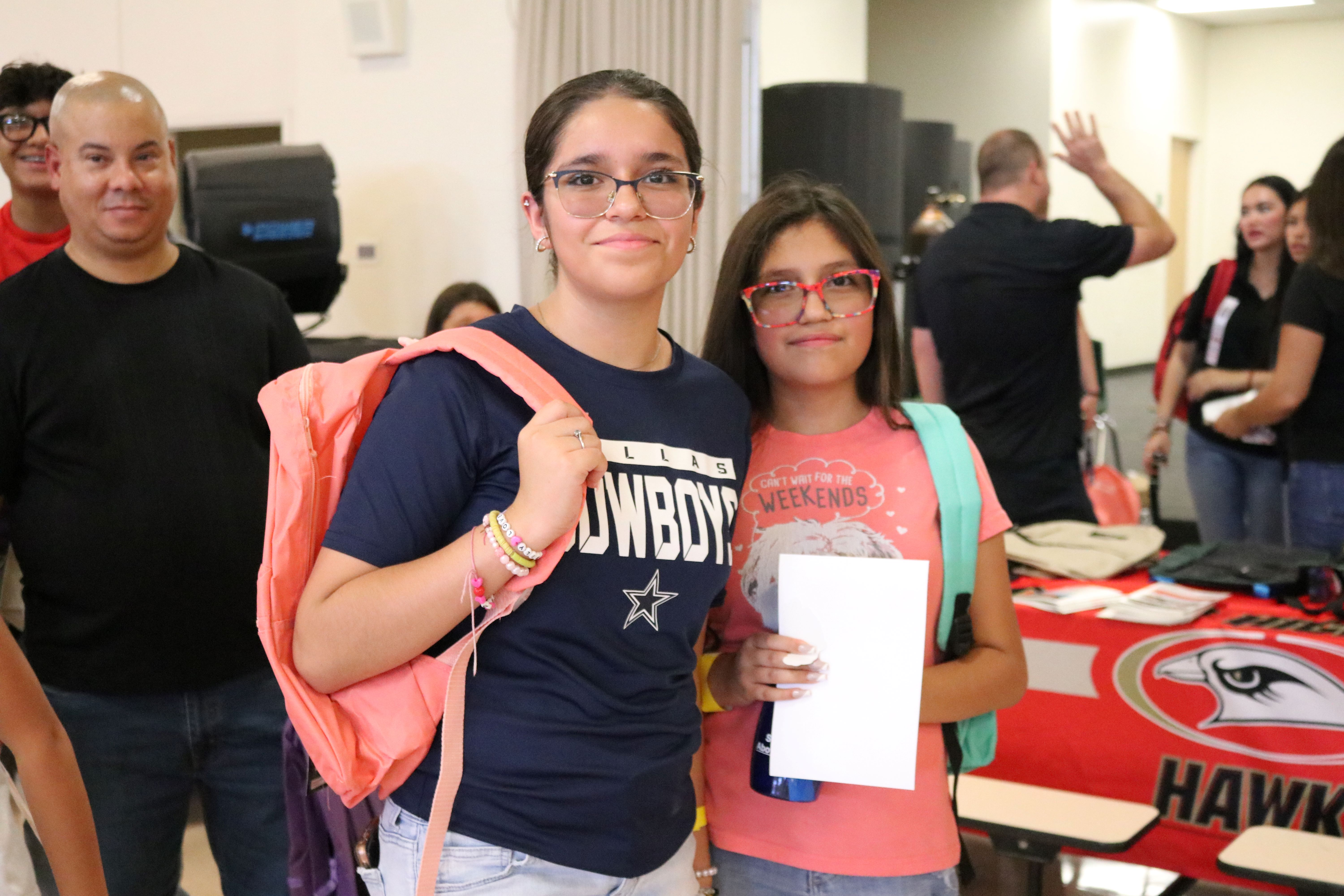 Students and faculty at the Back to School Blitz