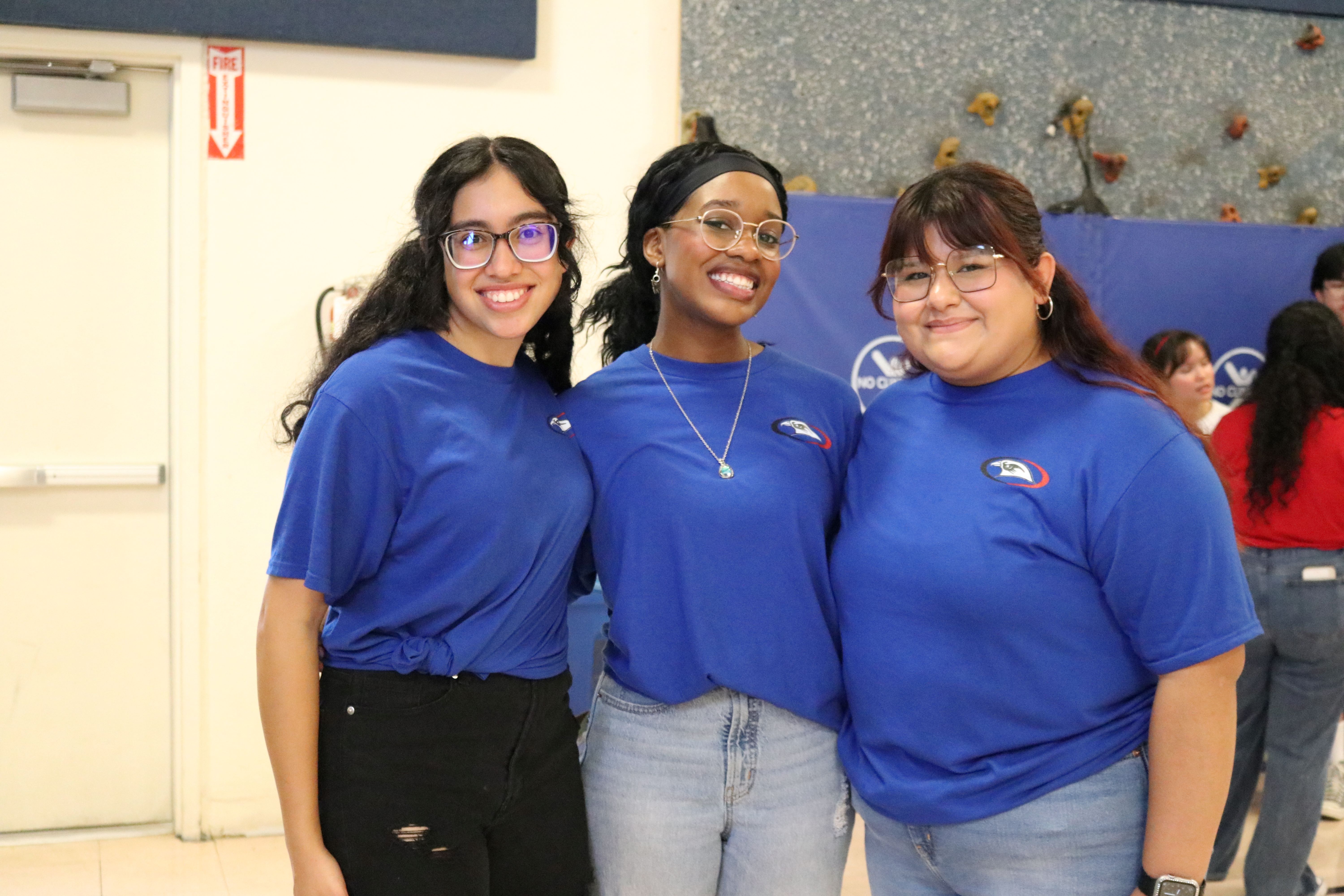 Students and faculty at the Back to School Blitz
