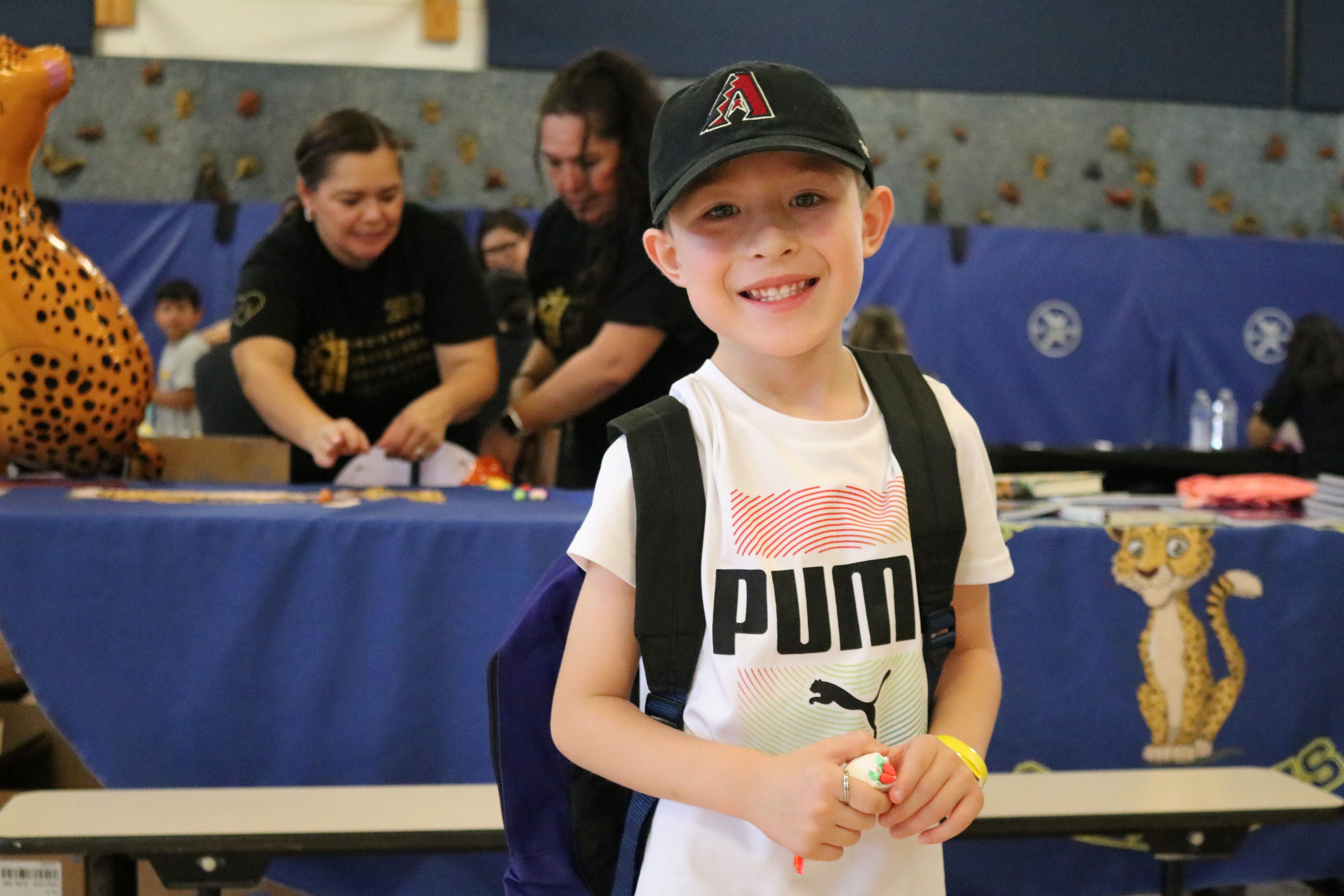 Students and faculty at the Back to School Blitz
