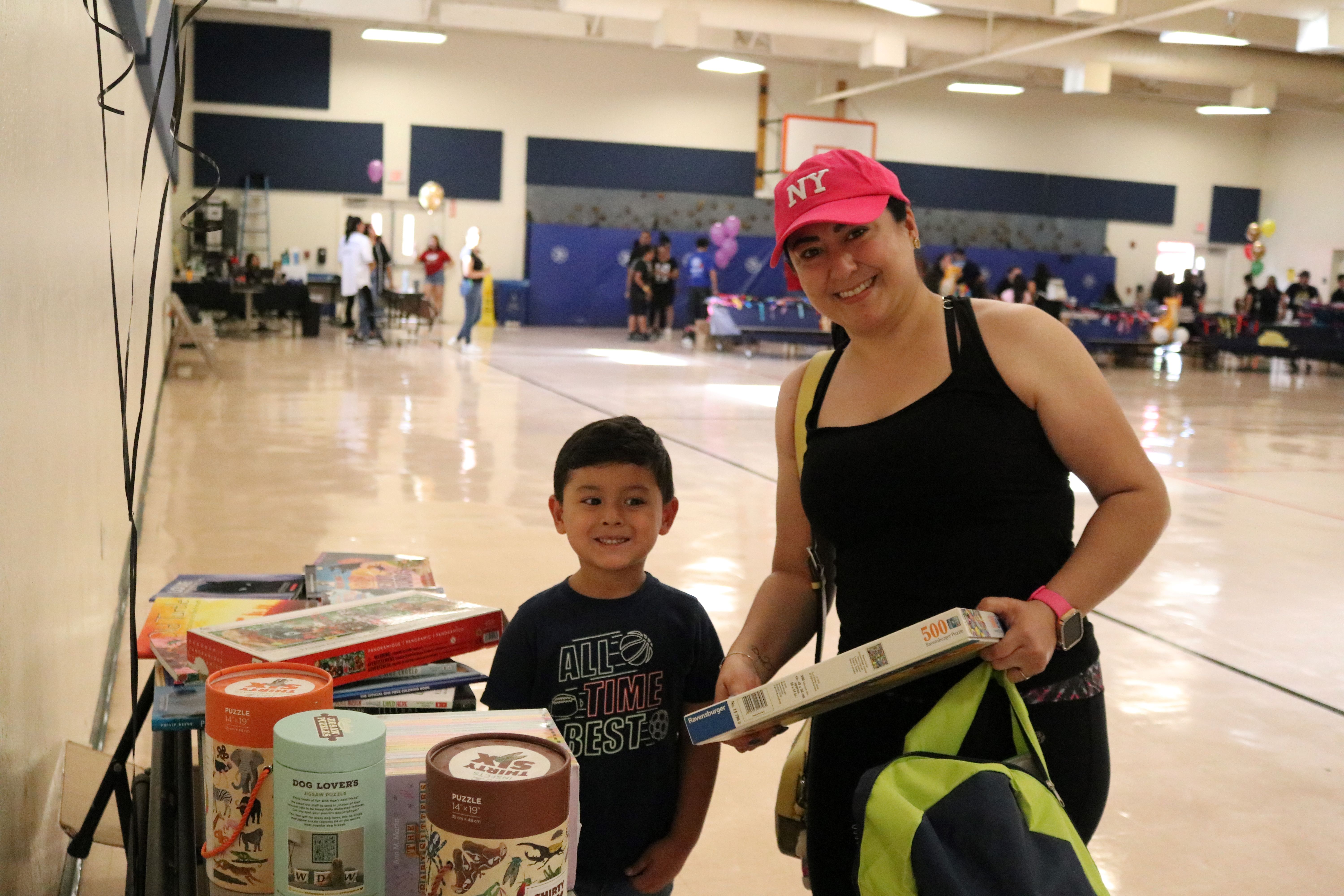 Students and faculty at the Back to School Blitz