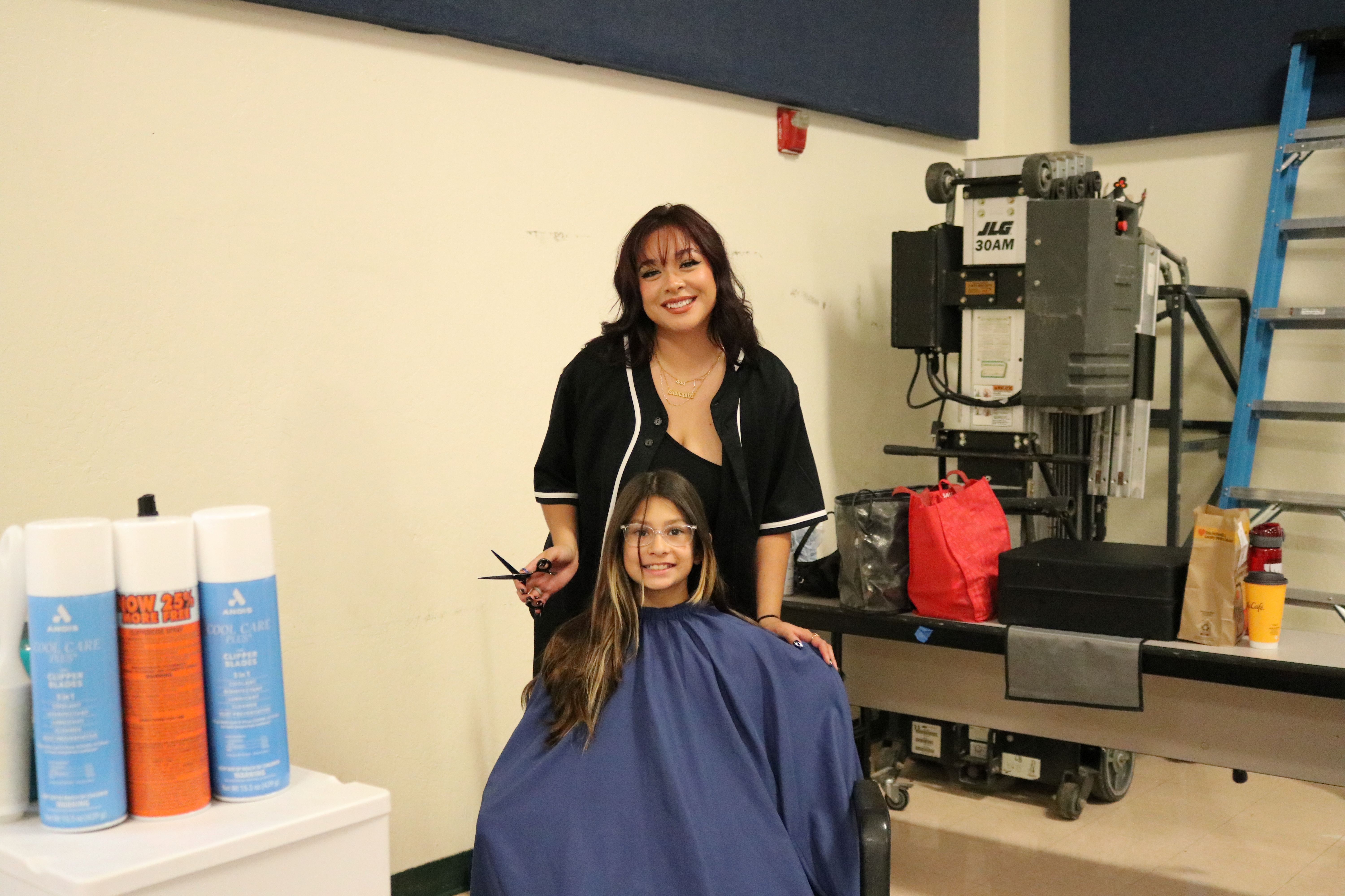 Students and faculty at the Back to School Blitz