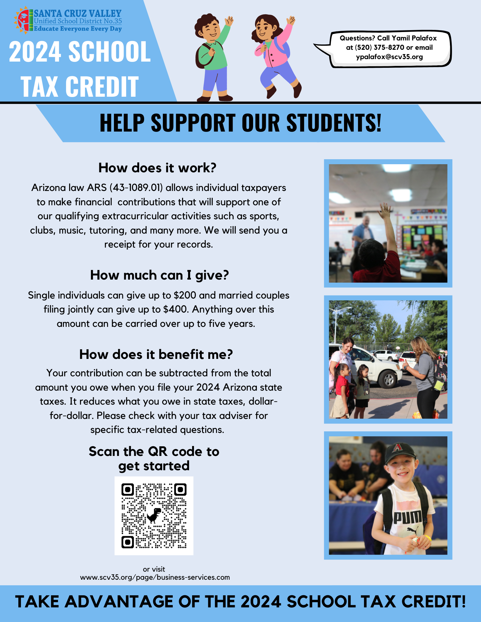 SCV35 2024 Tax Credit Information 