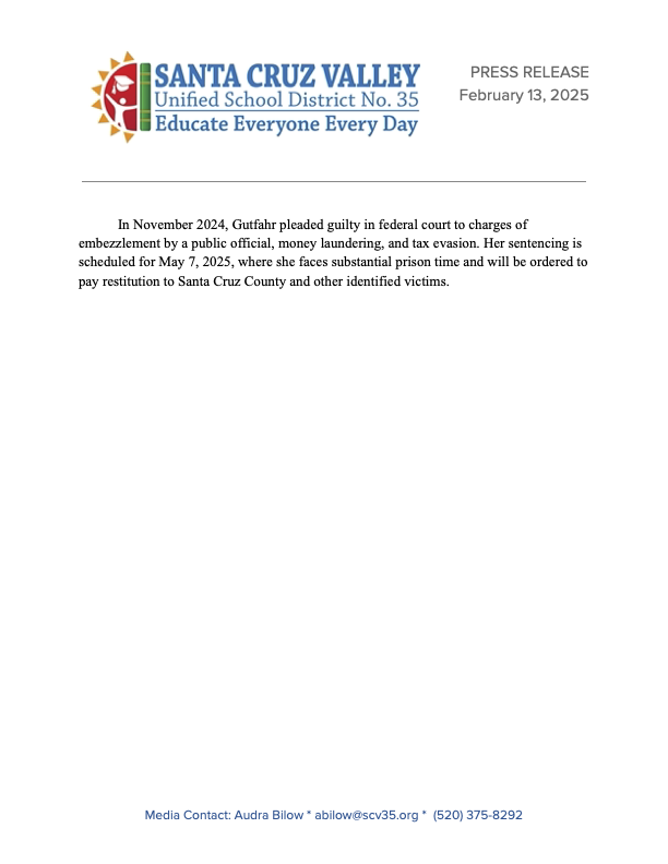 SCVUSD35 Press Release 2025