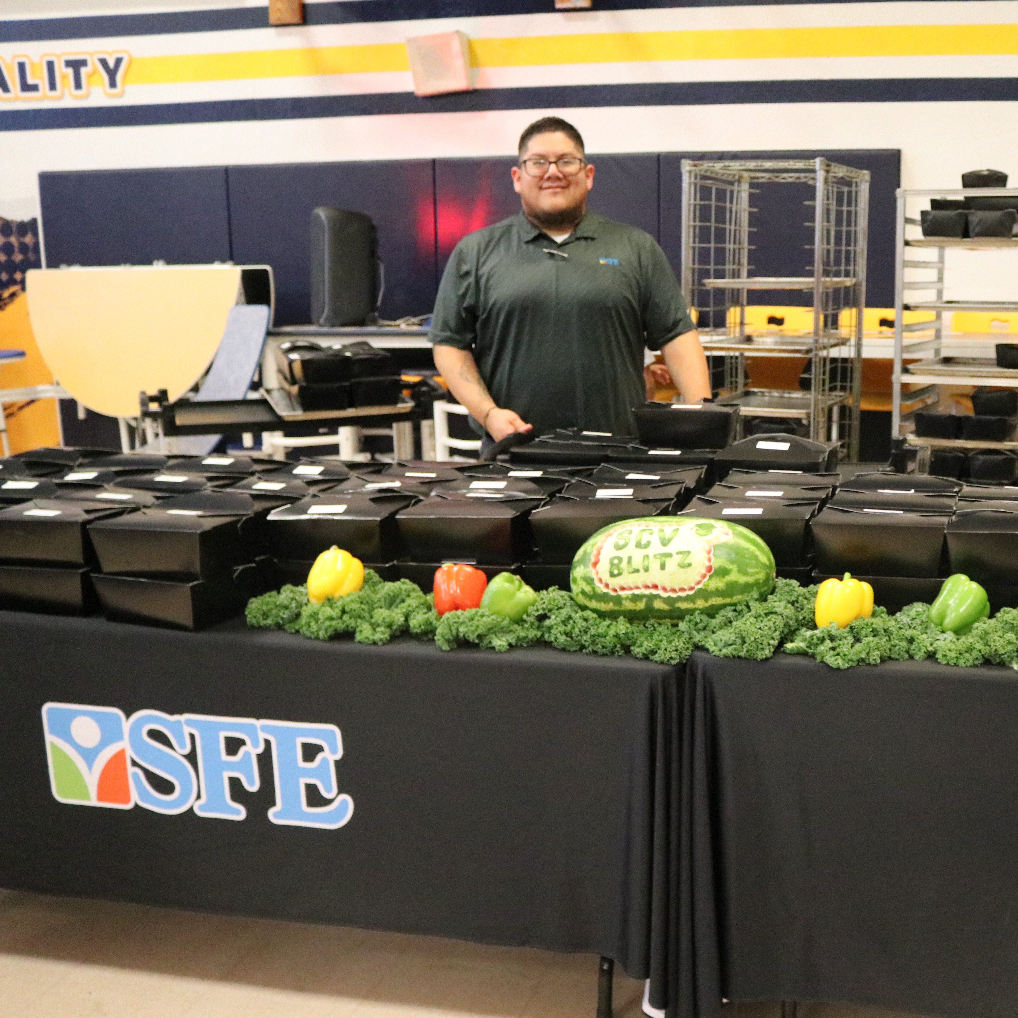 SFE Food Manager RIchard Rodriguez