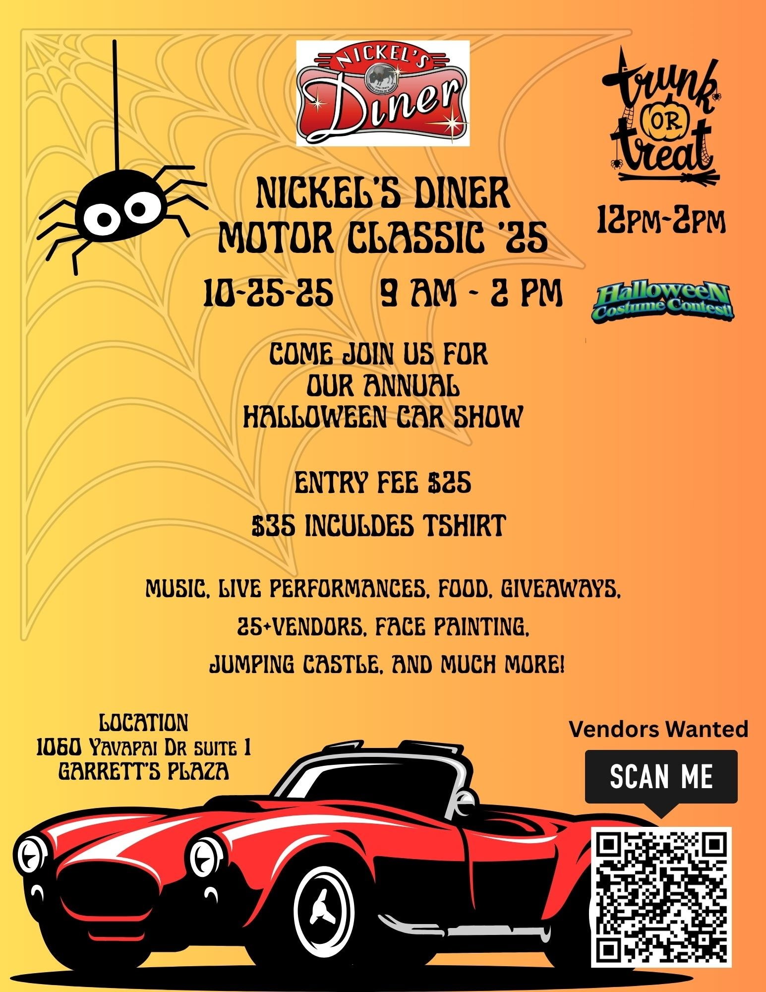 Nickels Diner Motor Classirc '25