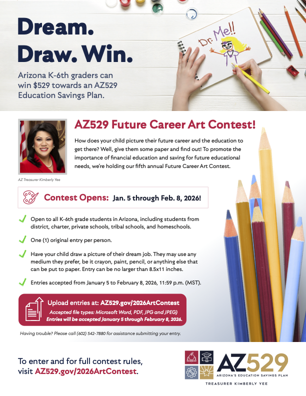 AZ529 ART CONTEST K-6TH GRADEERS