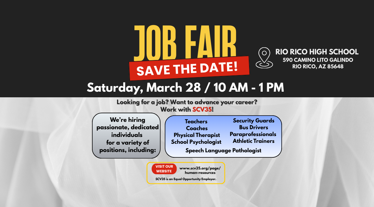 SCV35 JOB FAIR MARCH 28