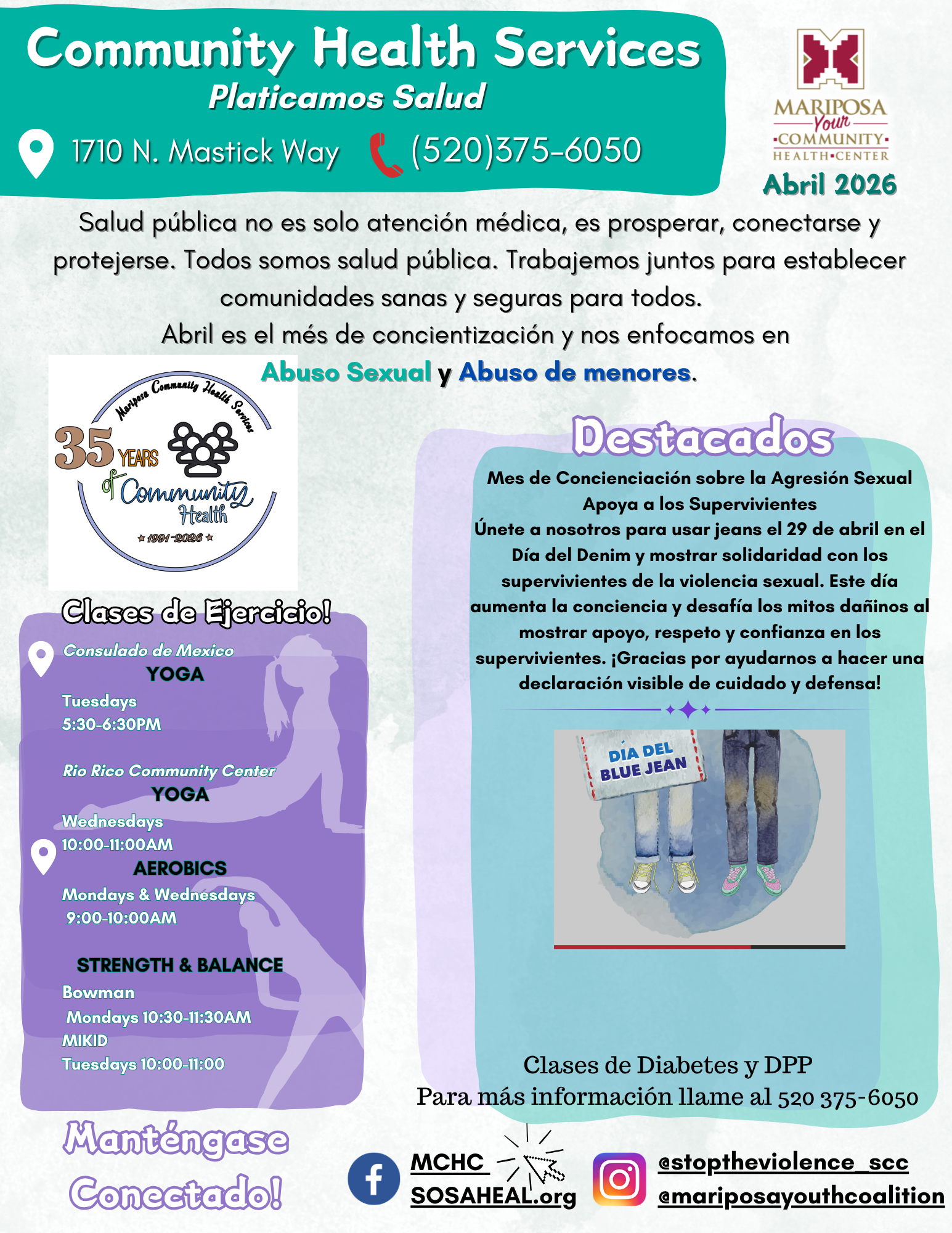 MCHC April 2026 Newsletter