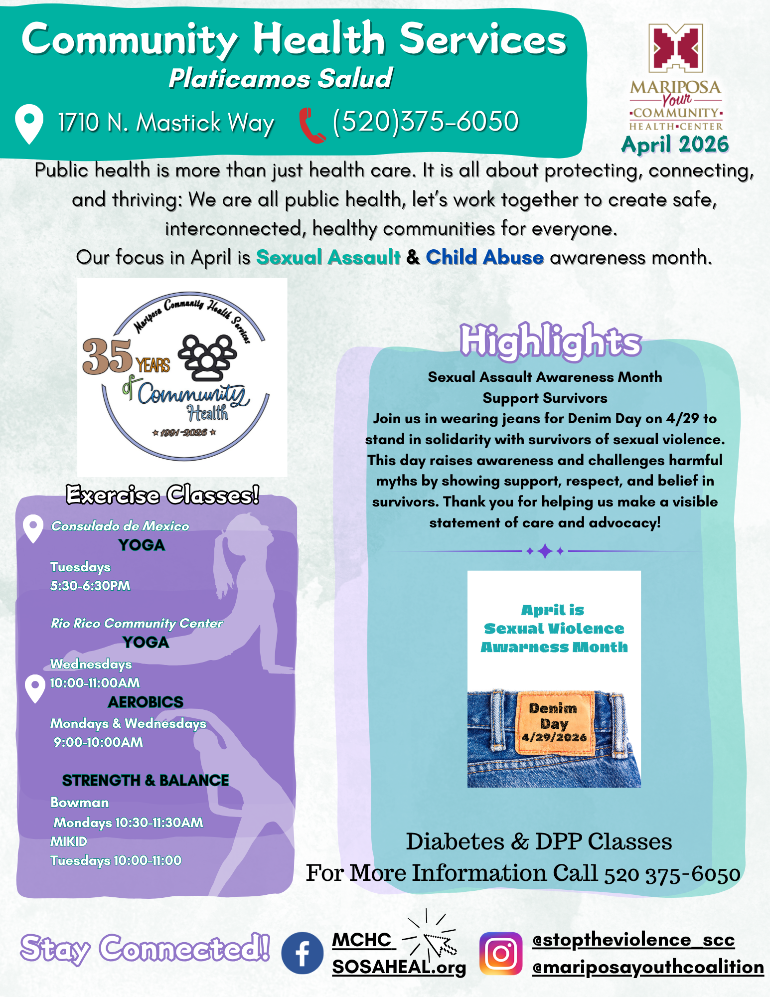 MCHC April 2026 Newsletter