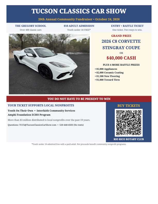 UPCOMING COMMUNITY EVENTS 2026