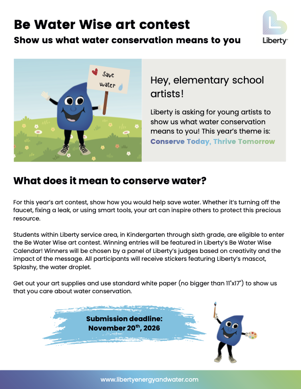 LIBERTY WATER ART CONTEST