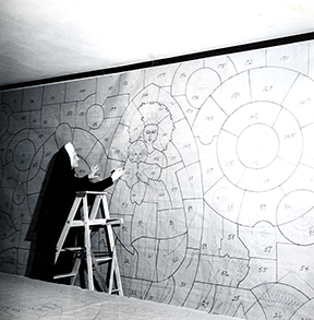 Painting a mosaic