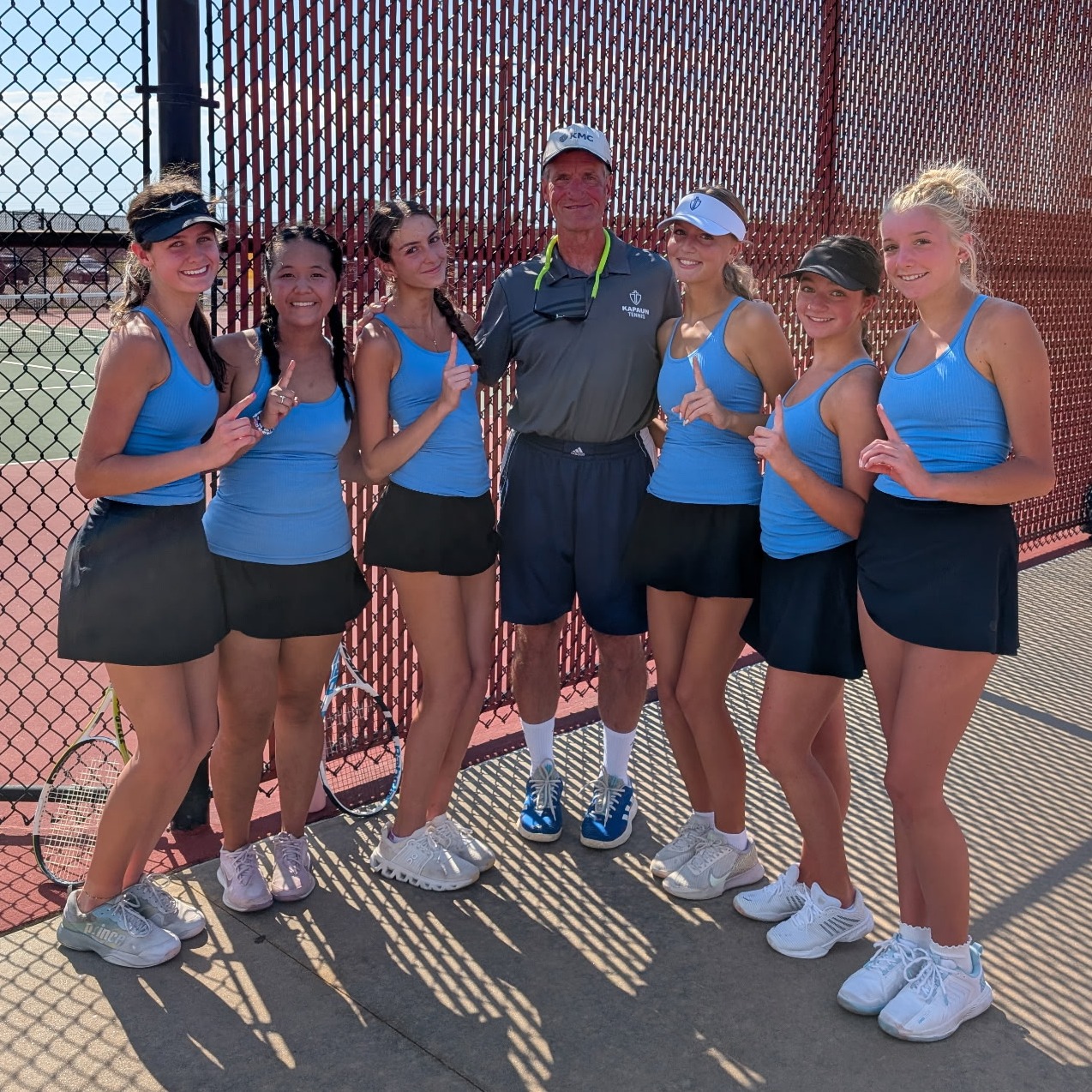 JV team winning first in city league