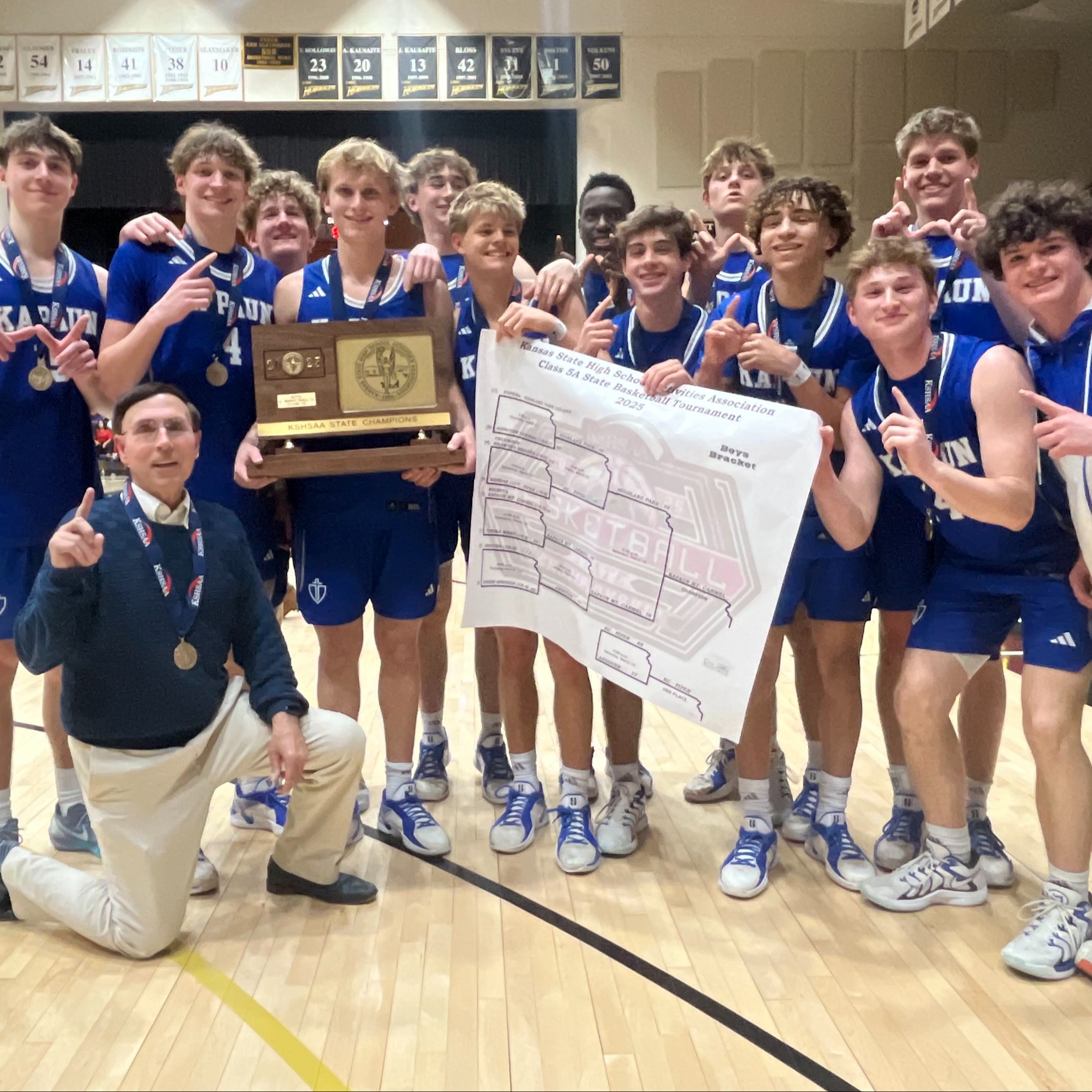 Boys Basketball 2025 State Champs