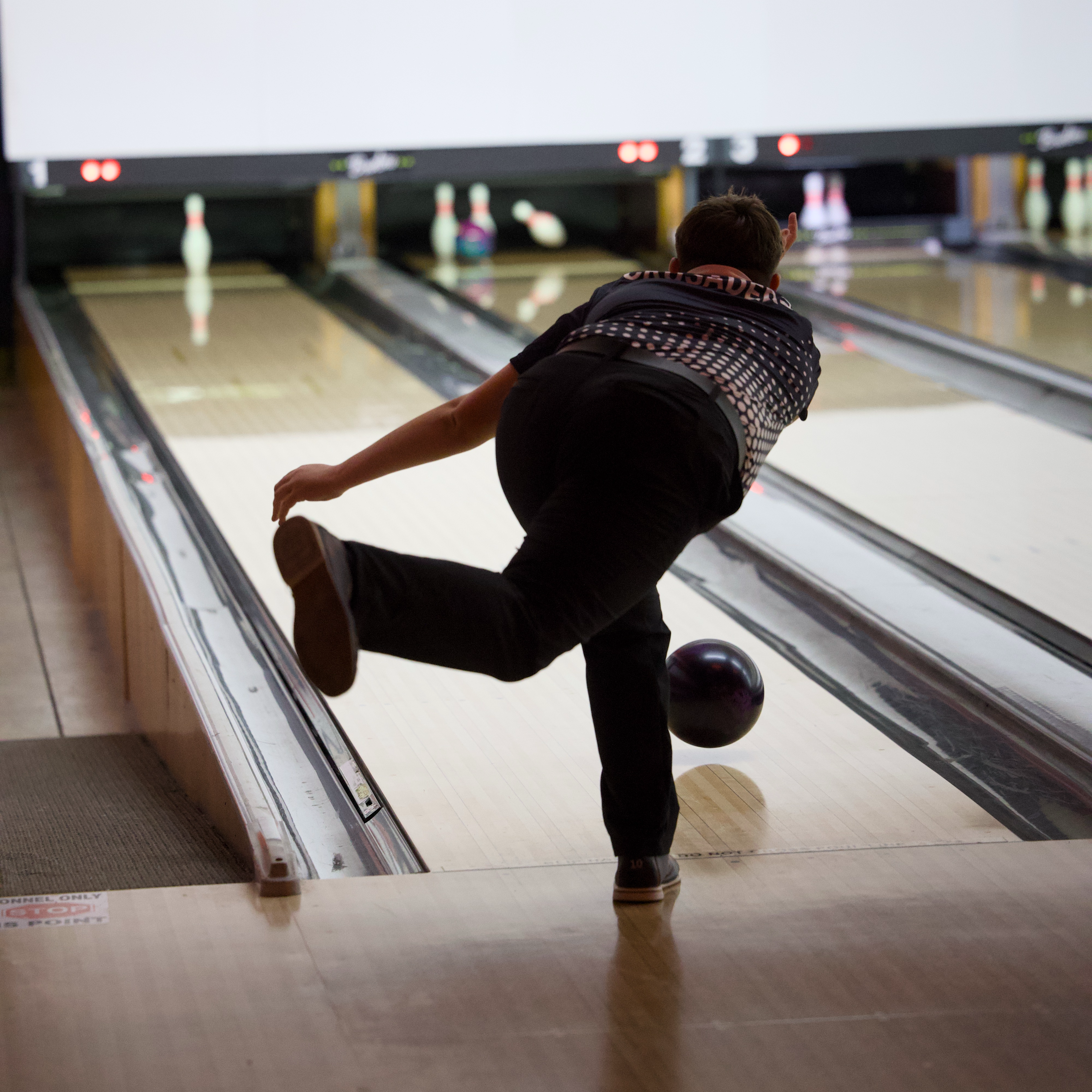 Boy Bowling