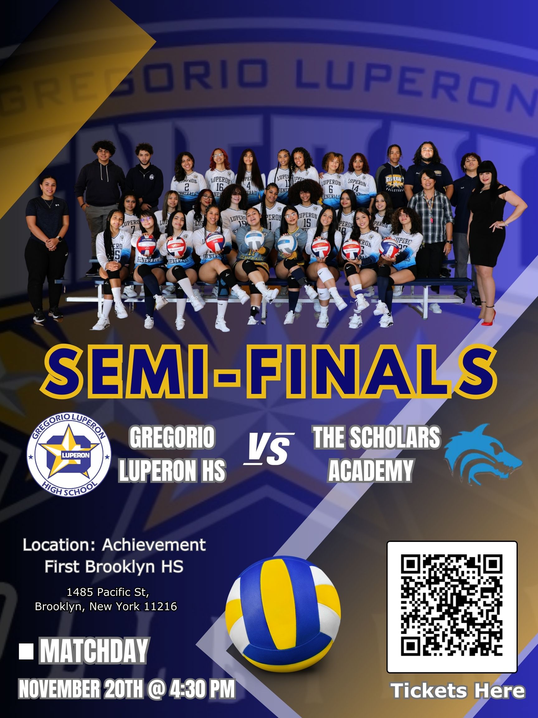 Girls Volleyball Semifinals 2024