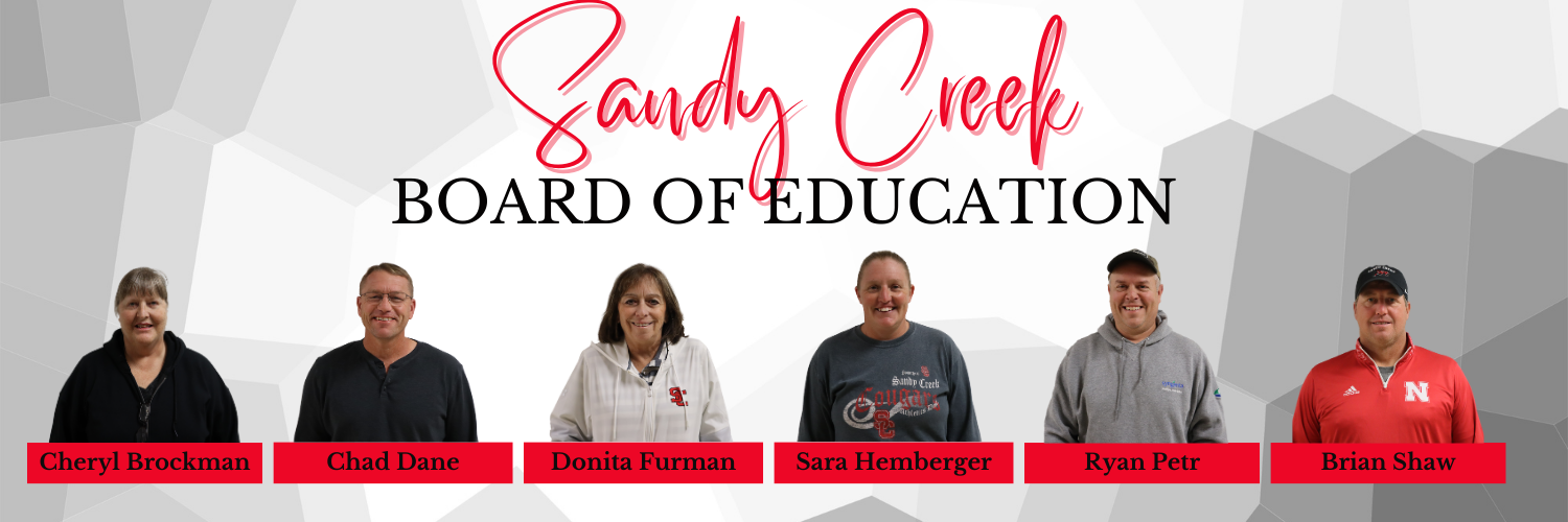 Board Members Sandy Creek Public Schools