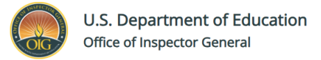 U.S. Dept. of Education Office of Inspector General