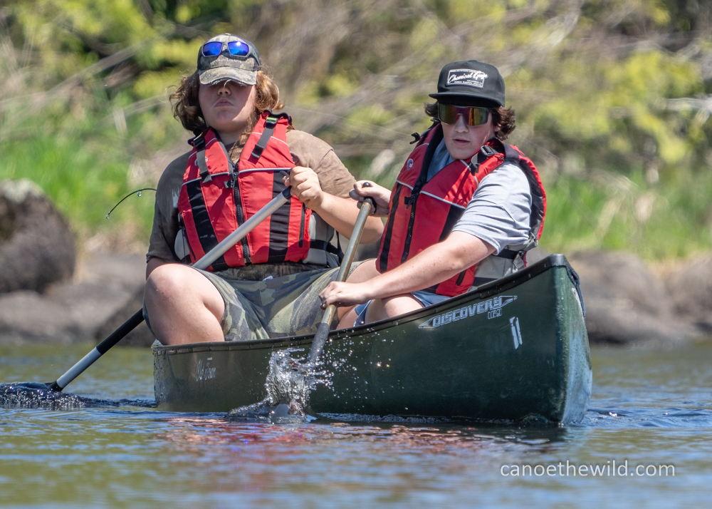 St Croix River canoe trip 