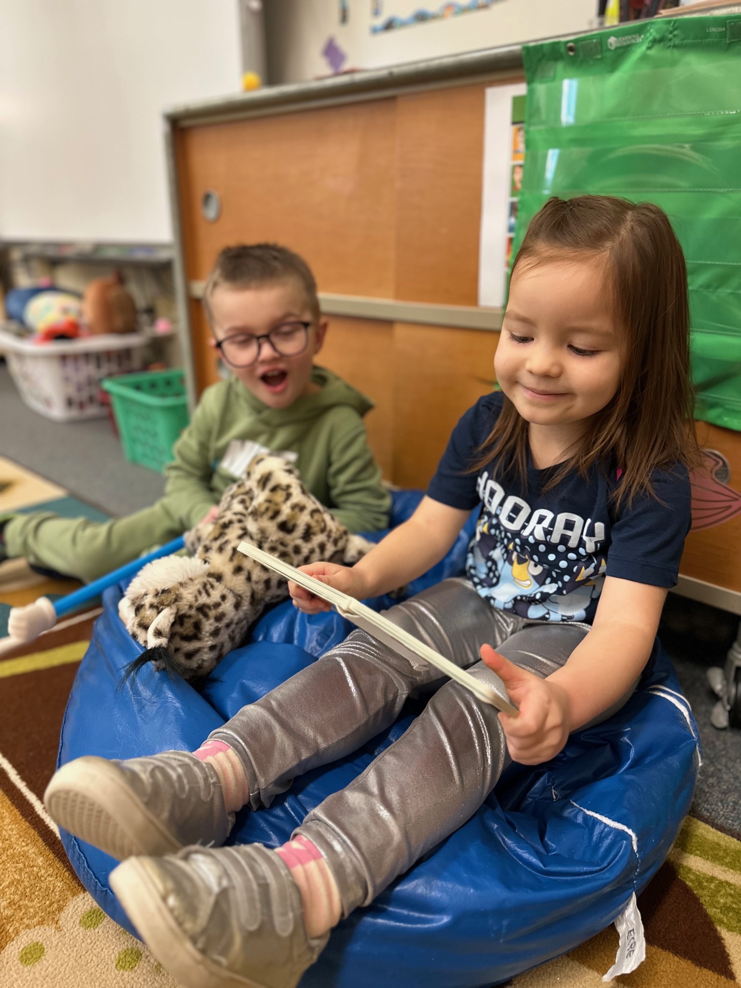 reading/singing together