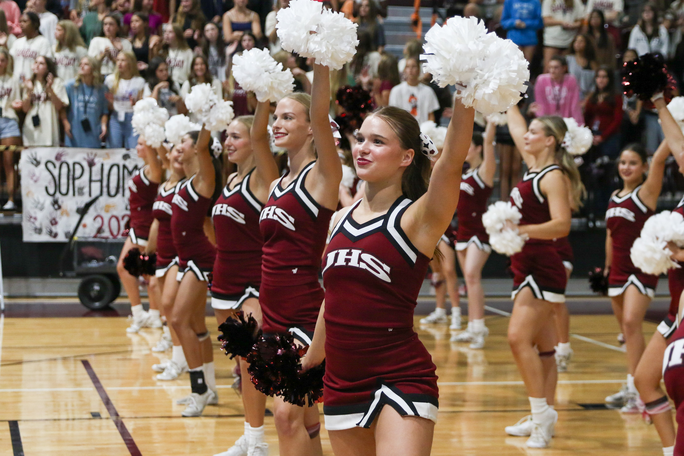 Cheer at pep rally