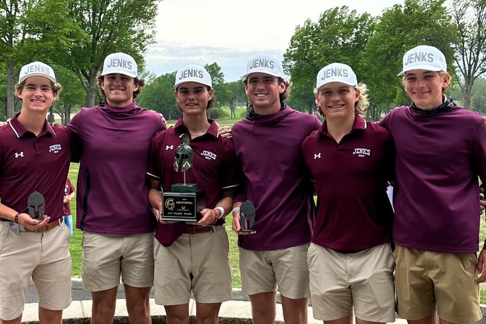 Jenks Boys Golf team