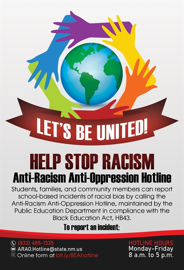 anti racism flyer
