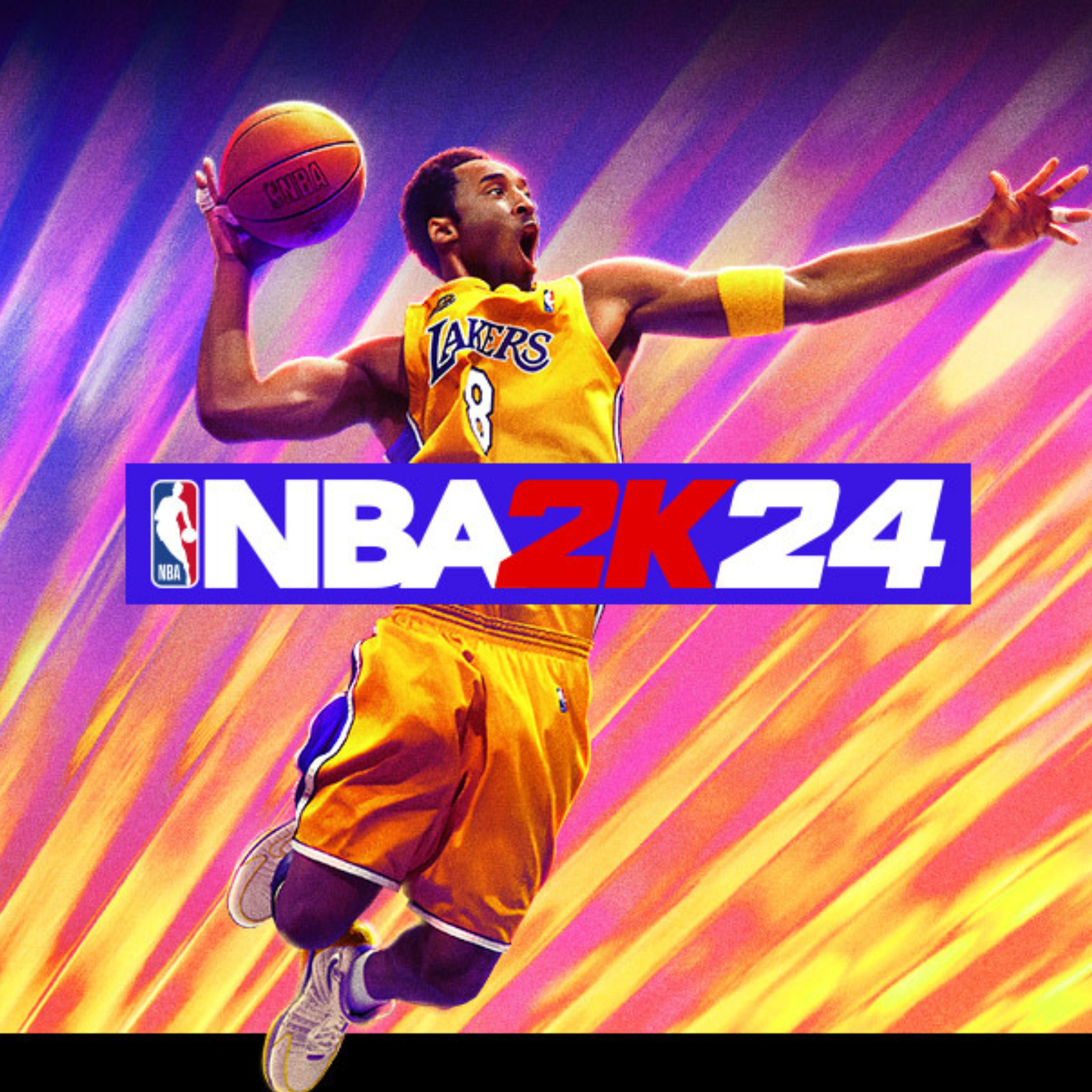 NBA 2k24 Cover with Kobe Bryant