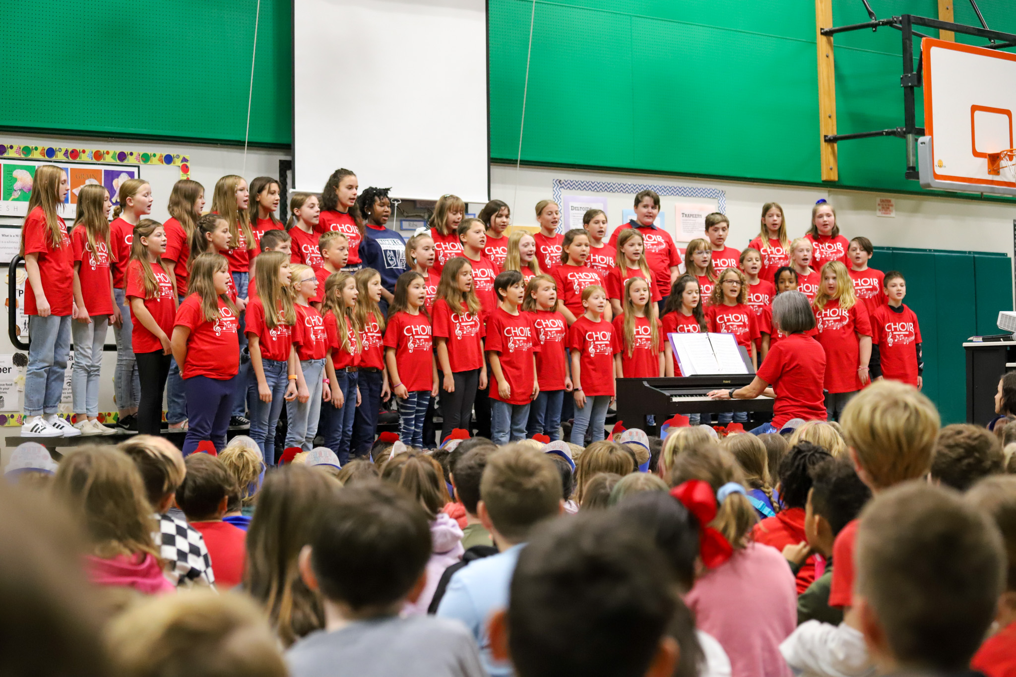 Choir students