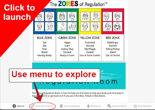 Zones of Regulation Click to Launch