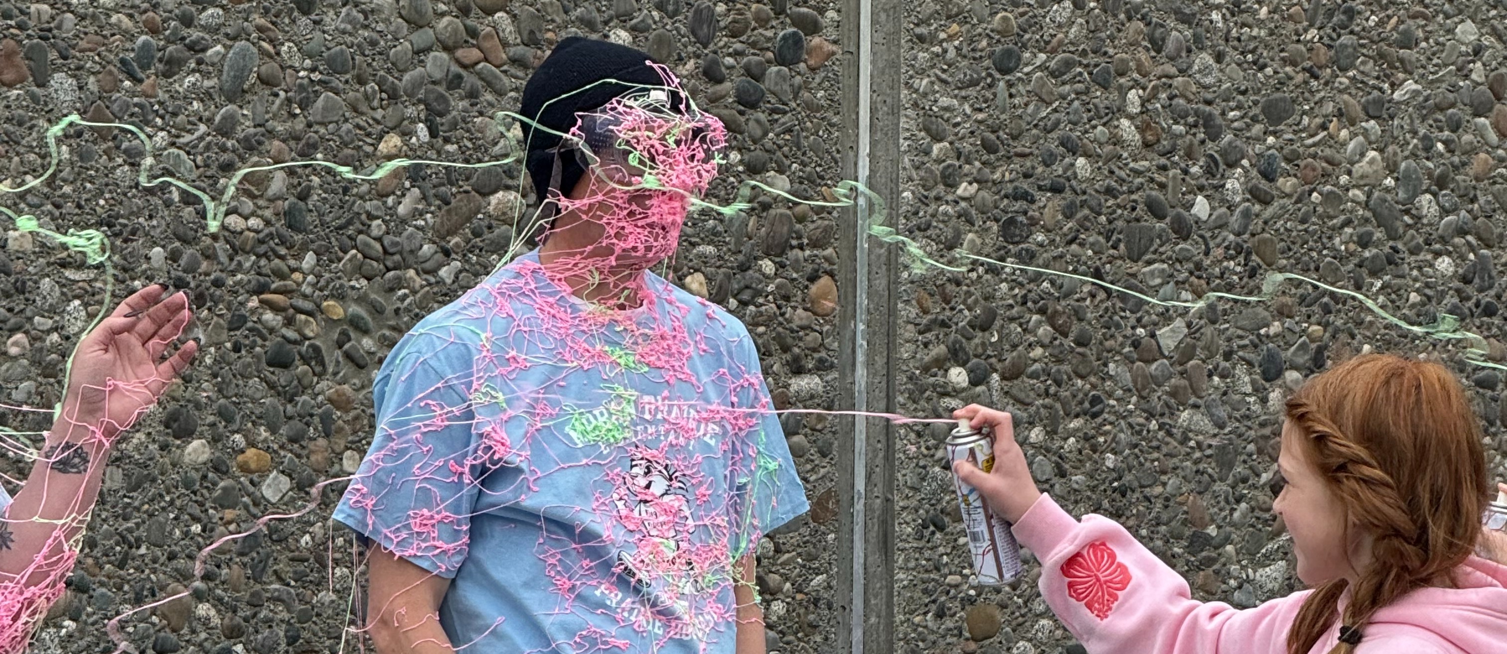 PA being silly-stringed
