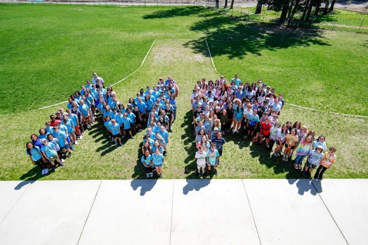 5th grade students create the MR logo