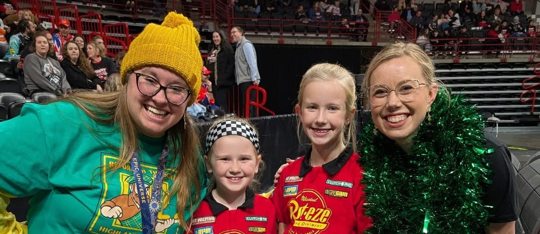 Principals and kids at Groovy Shoes