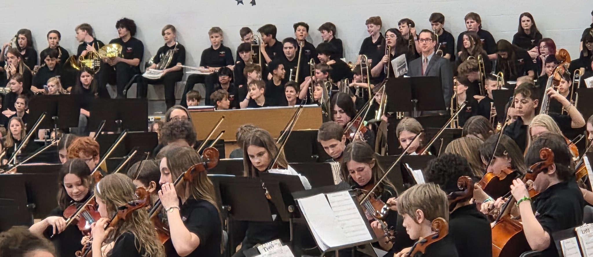 Band playing